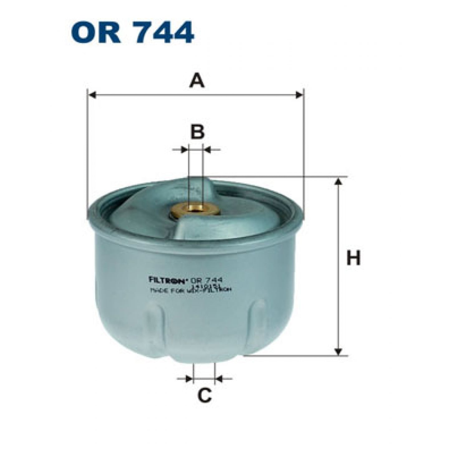 Oliefilter FILTRON OR 744