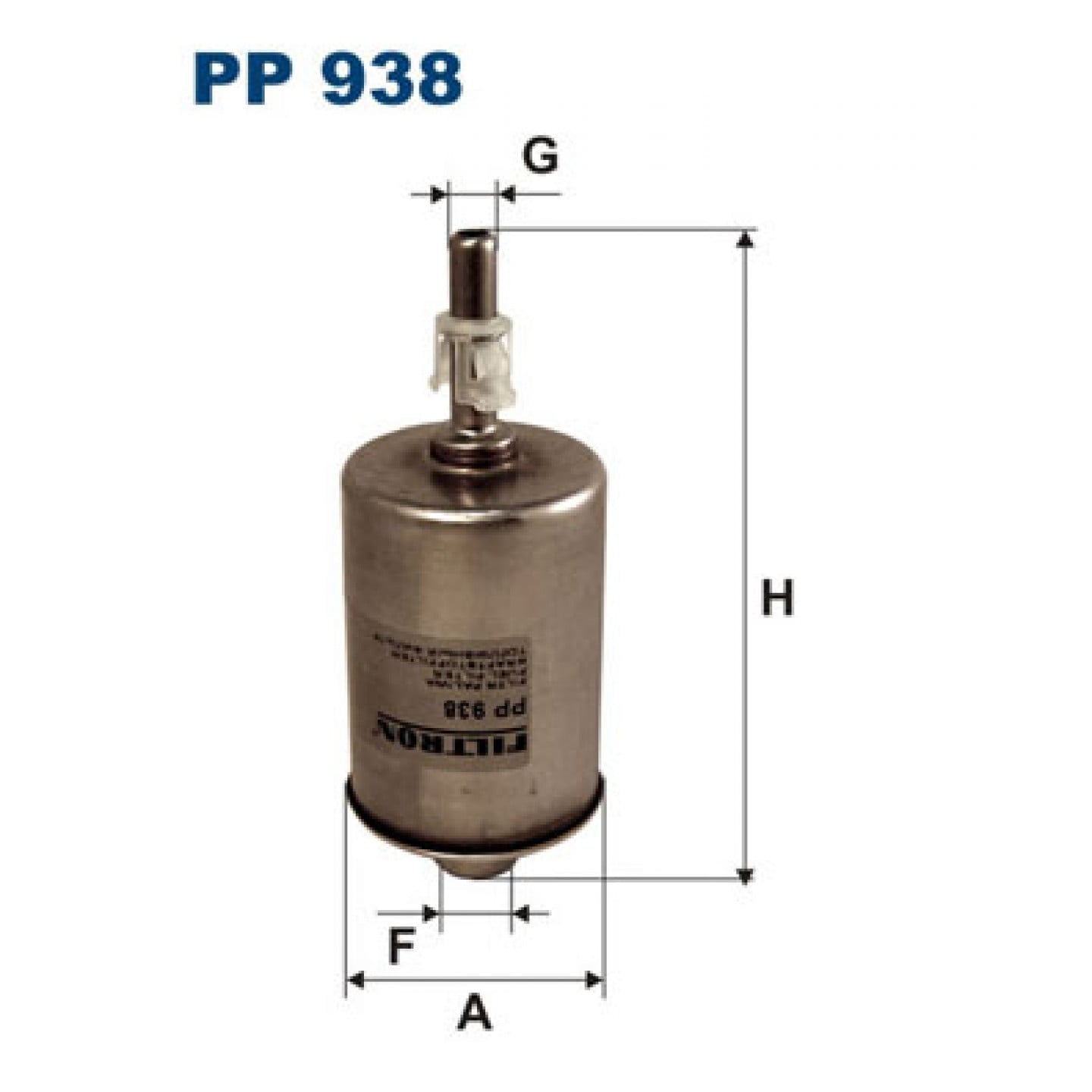 Filtro combustible FILTRON PP 938