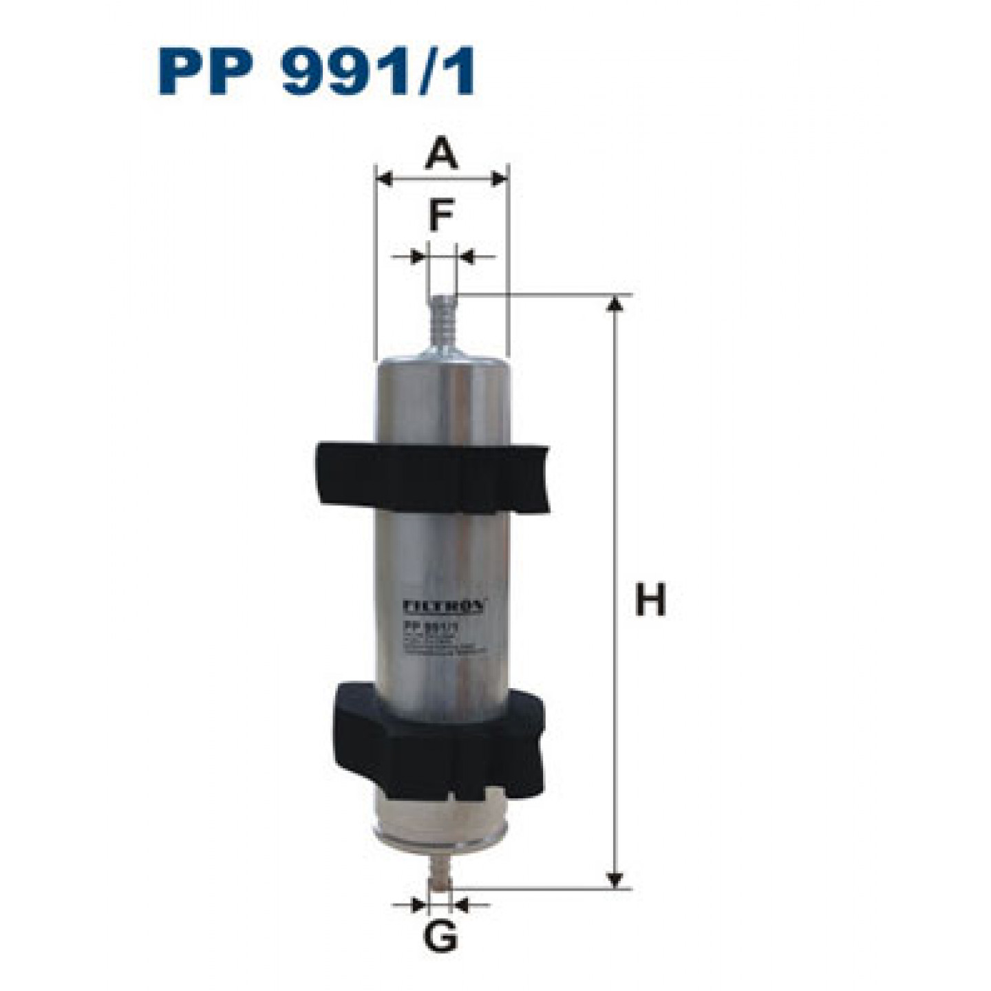 Filtro combustible FILTRON PP 991/1
