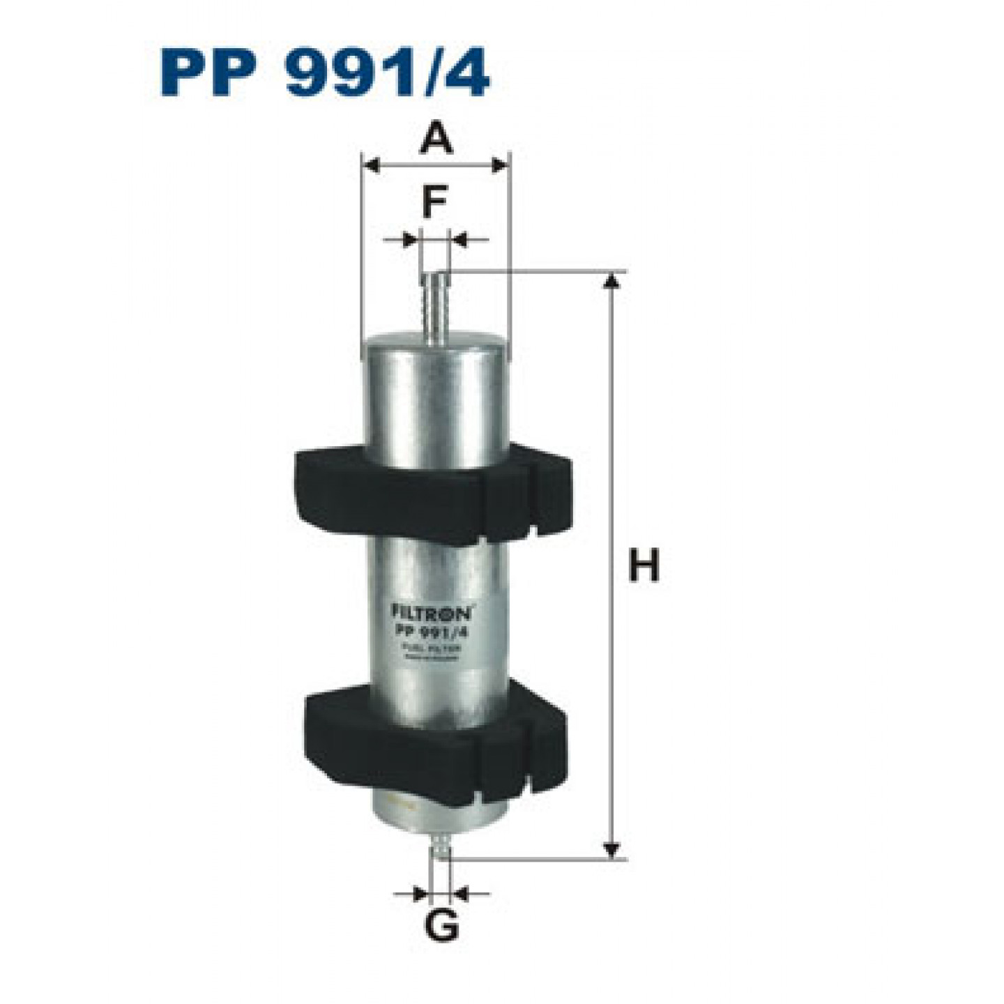 Filtro combustible FILTRON PP 991/4