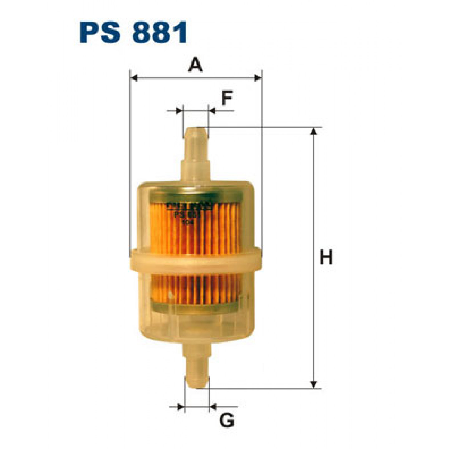 Filtro combustible FILTRON PS 881