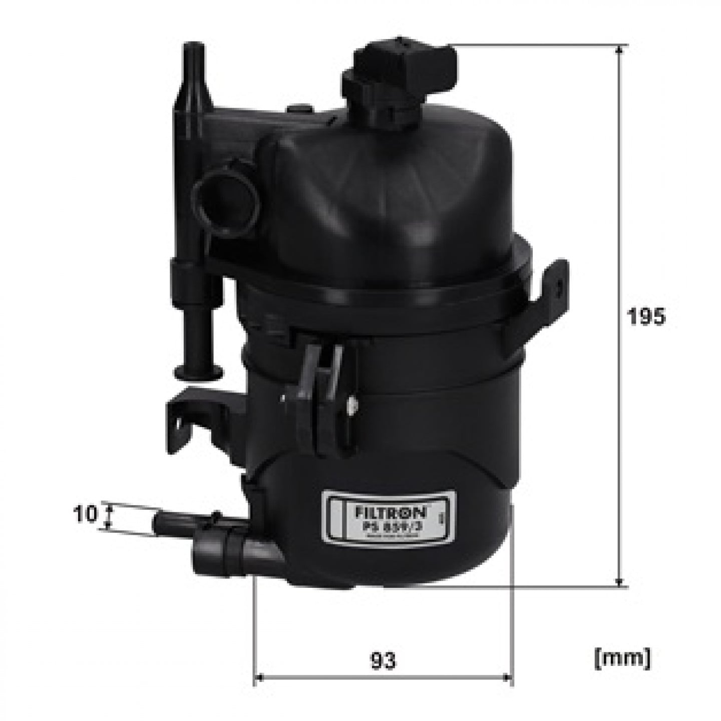 Filtro combustible FILTRON PS 859/3