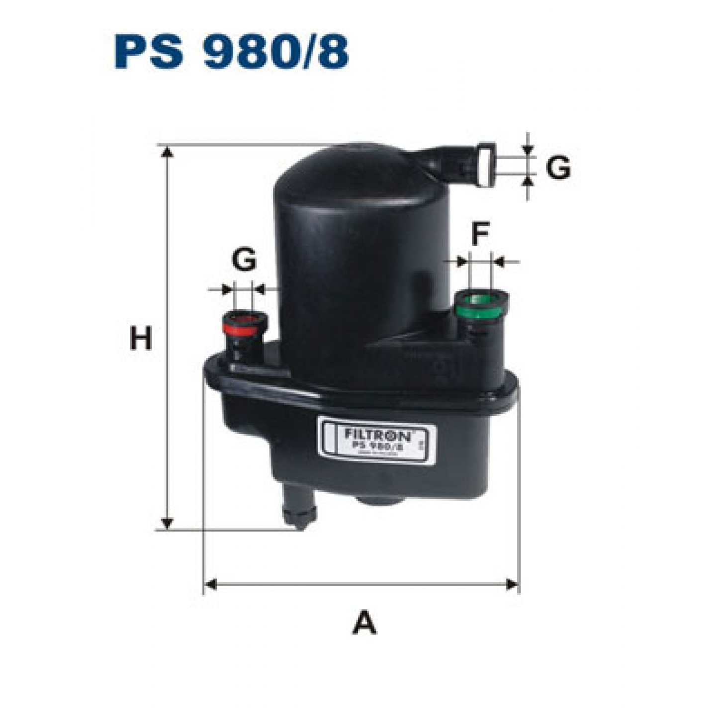 Filtro combustible FILTRON PS 980/8