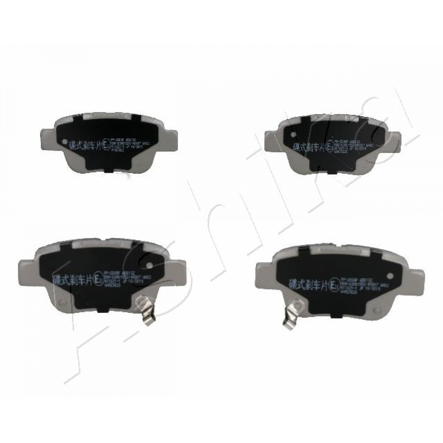 KIT PASTIGLIE FRENO A DISCO TOYOTA AVENSIS 2003-09 1.6I S KBP-9019