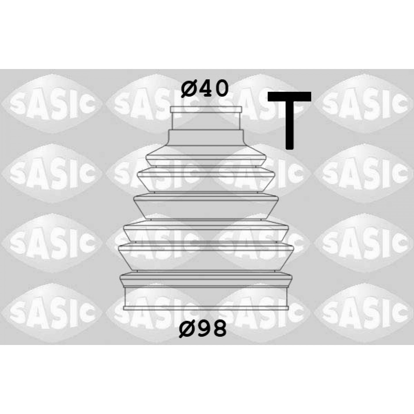 Sada měchů, hnací hřídel SASIC 2933023