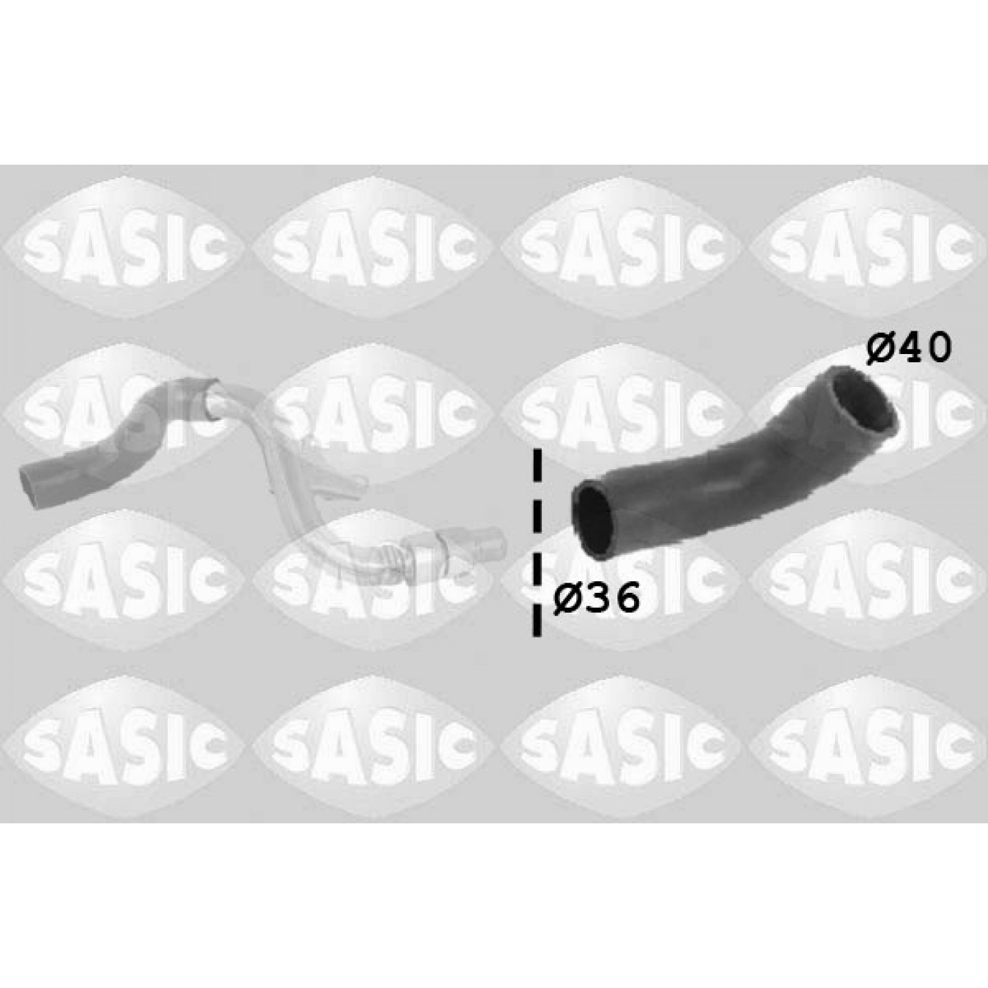 Ladeluftschlauch SASIC 3336067