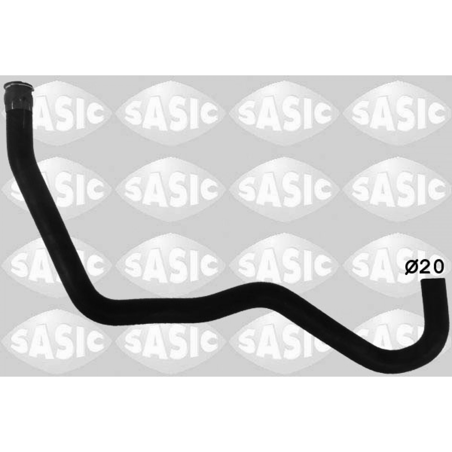 Hadice chladiče SASIC 3400113