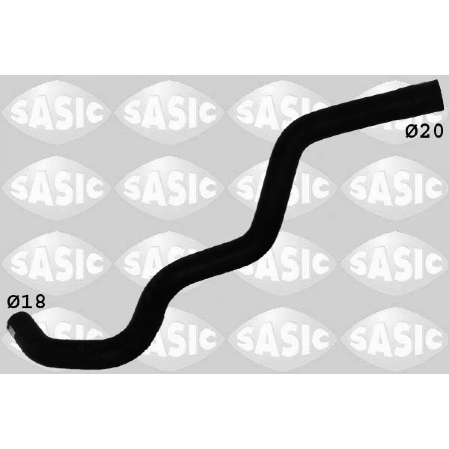 Hadice chladiče SASIC 3404102