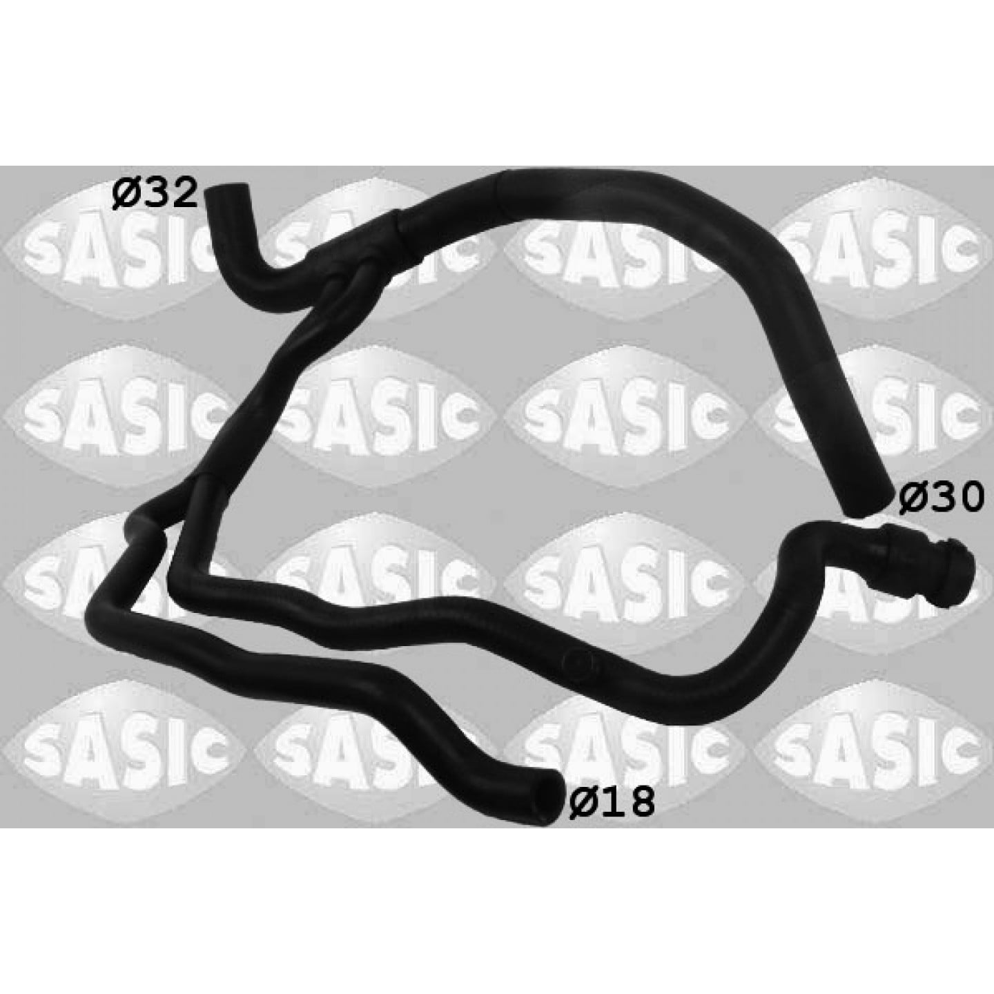 Hadice chladiče SASIC 3404150