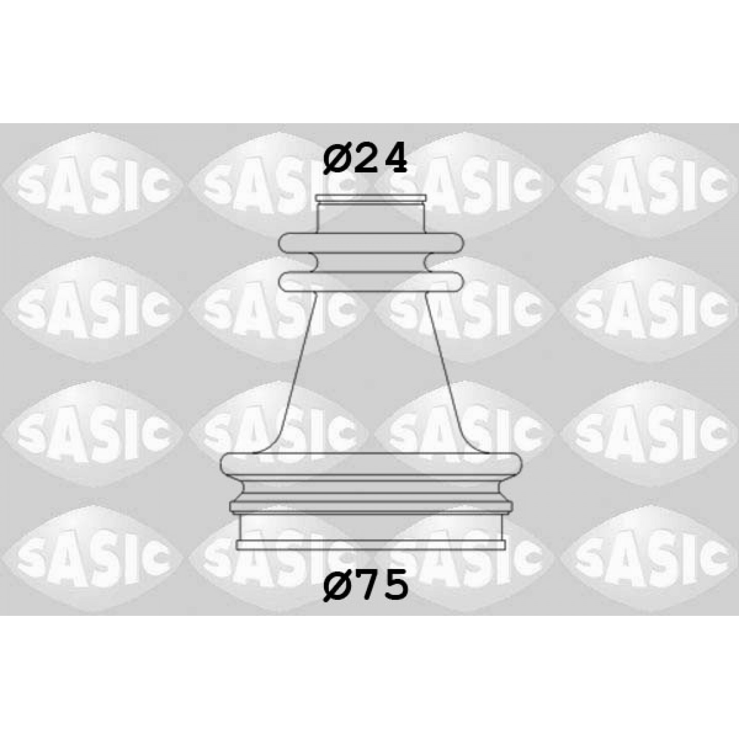 Faltenbalgsatz, Antriebswelle SASIC 4003416