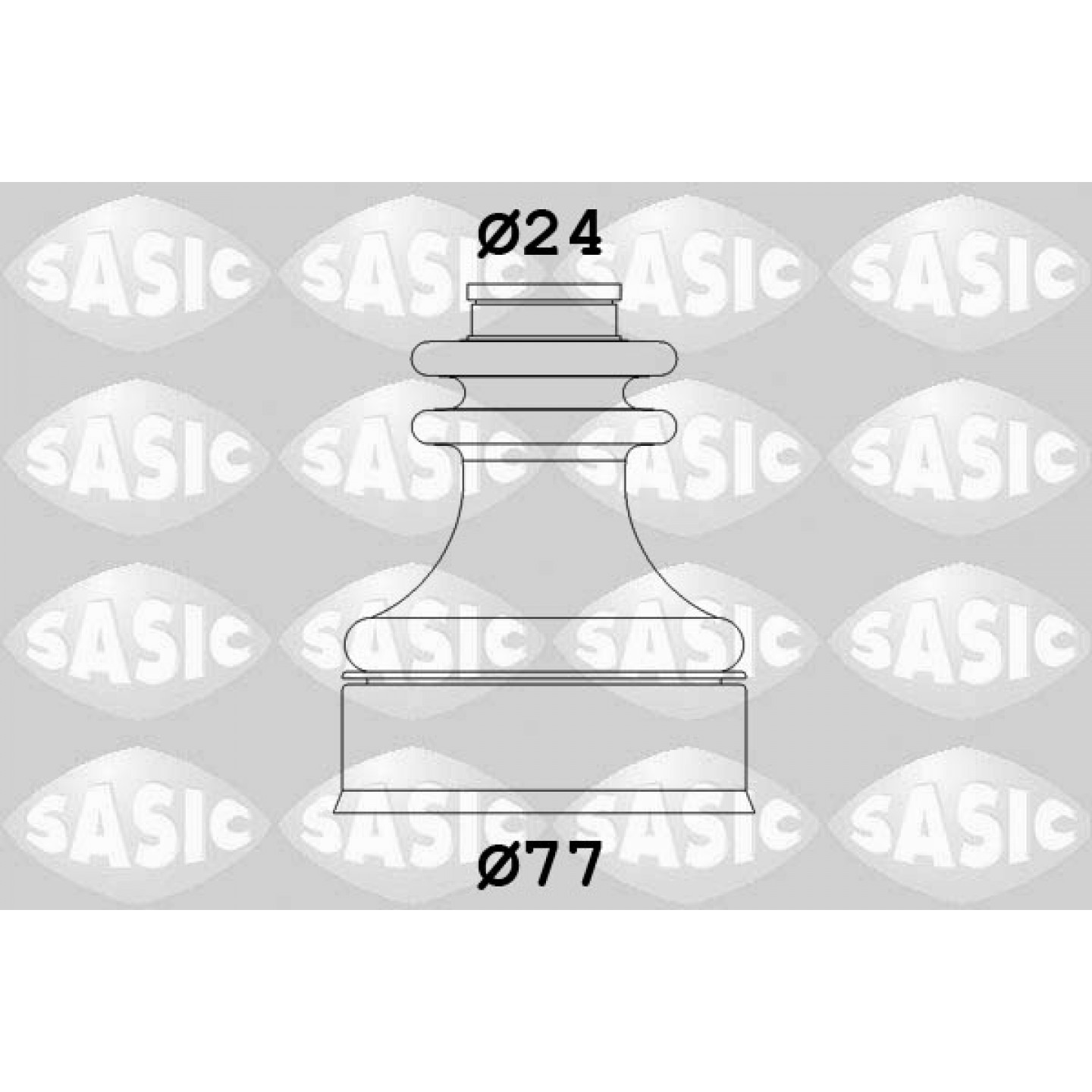 Faltenbalgsatz, Antriebswelle SASIC 4003425