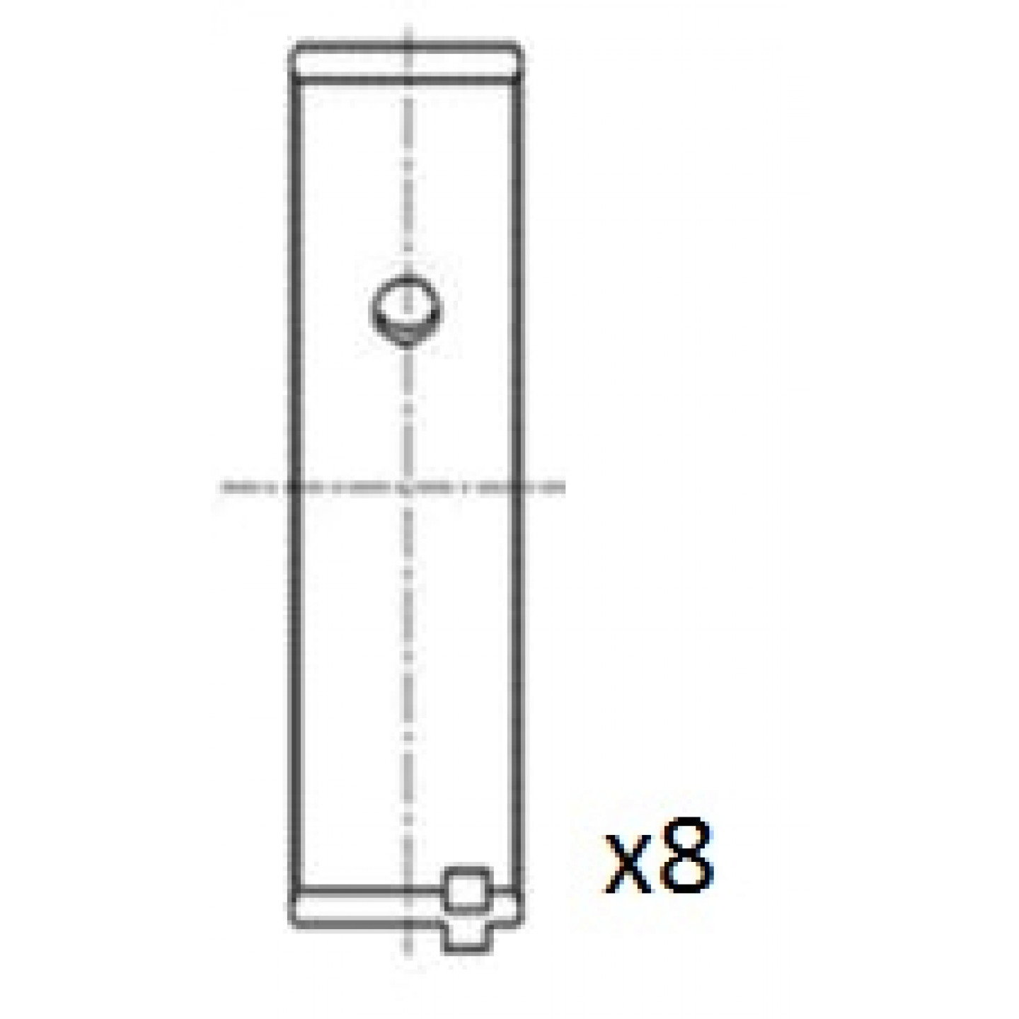 Plejlstangleje FAI AutoParts BB2011-STD