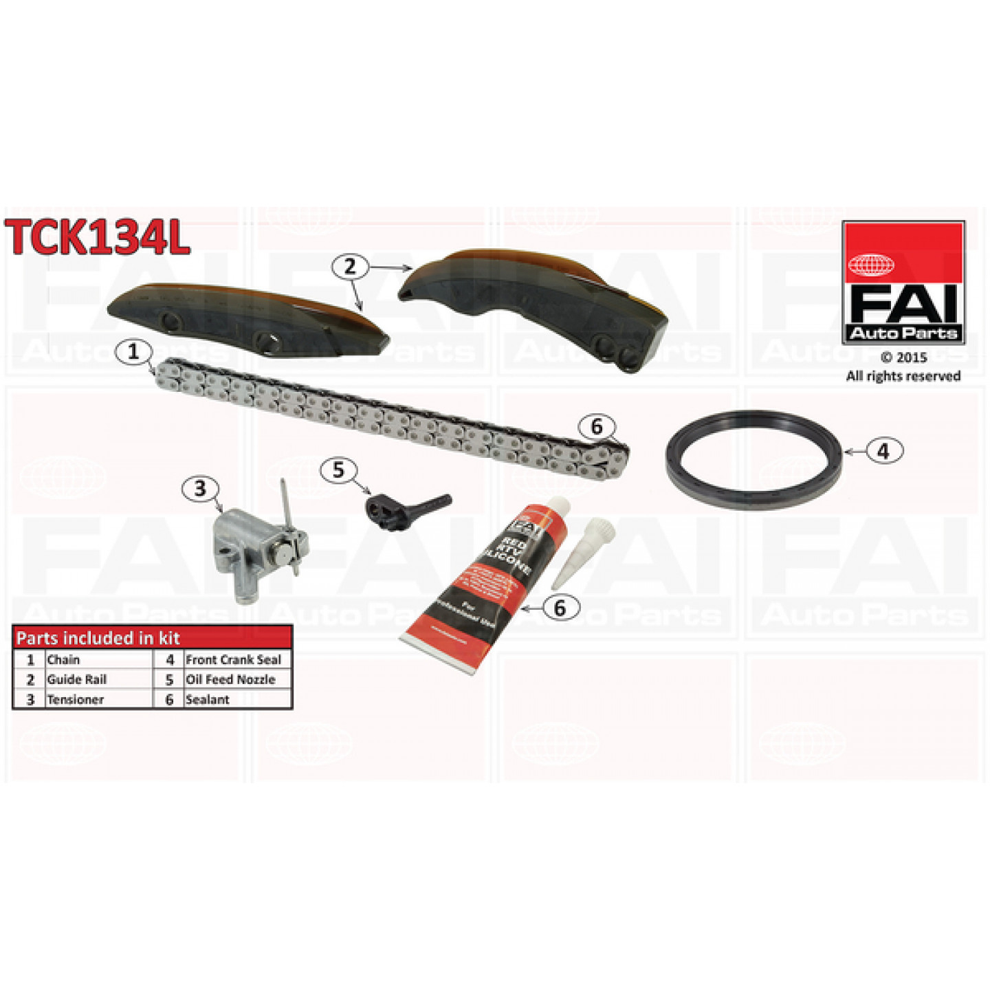 Steuerkettensatz FAI AutoParts TCK134L