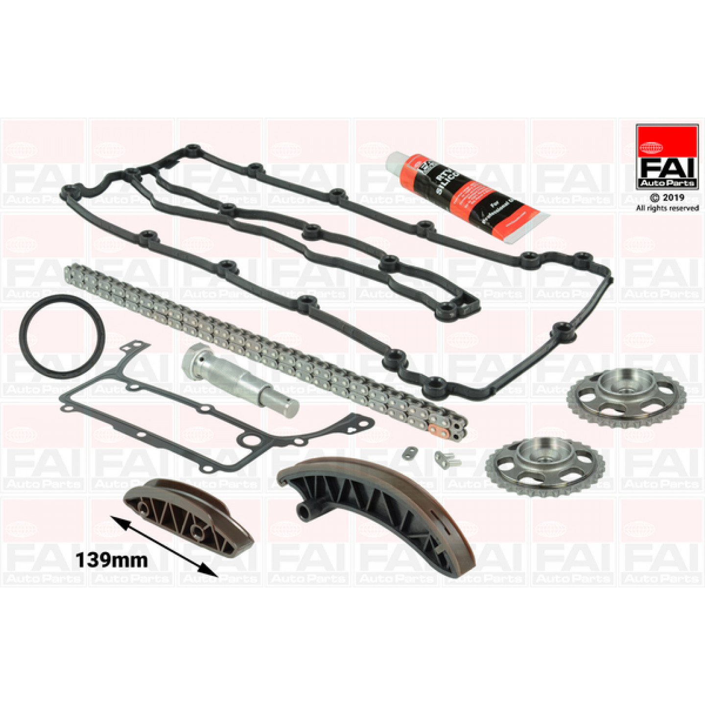 Sada rozvodového řetězu FAI AutoParts TCK227