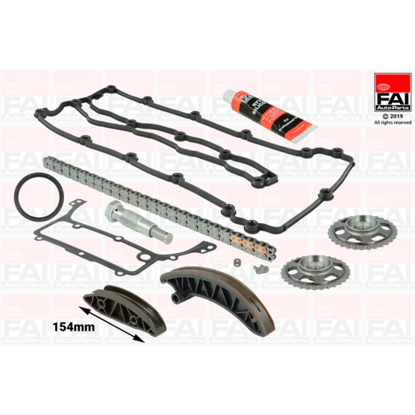 Sada rozvodového řetězu FAI AutoParts TCK227L