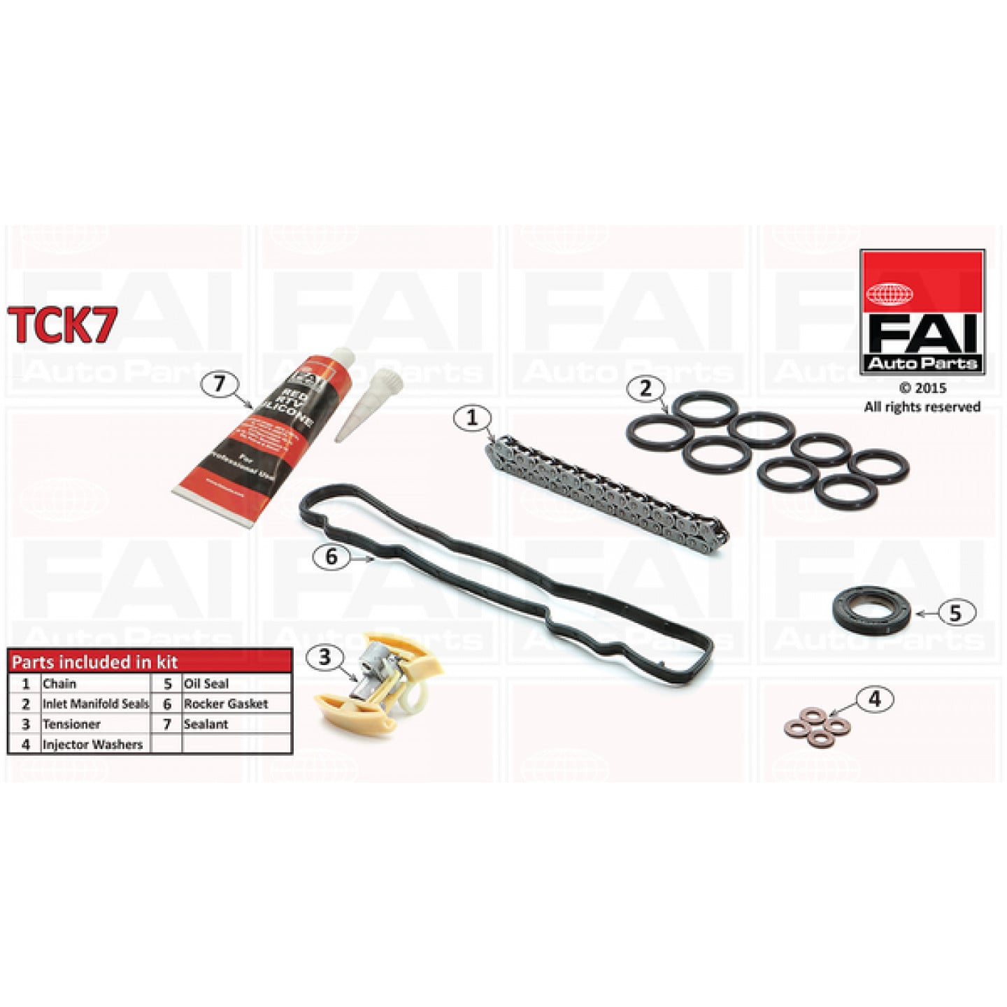 Steuerkettensatz FAI AutoParts TCK7