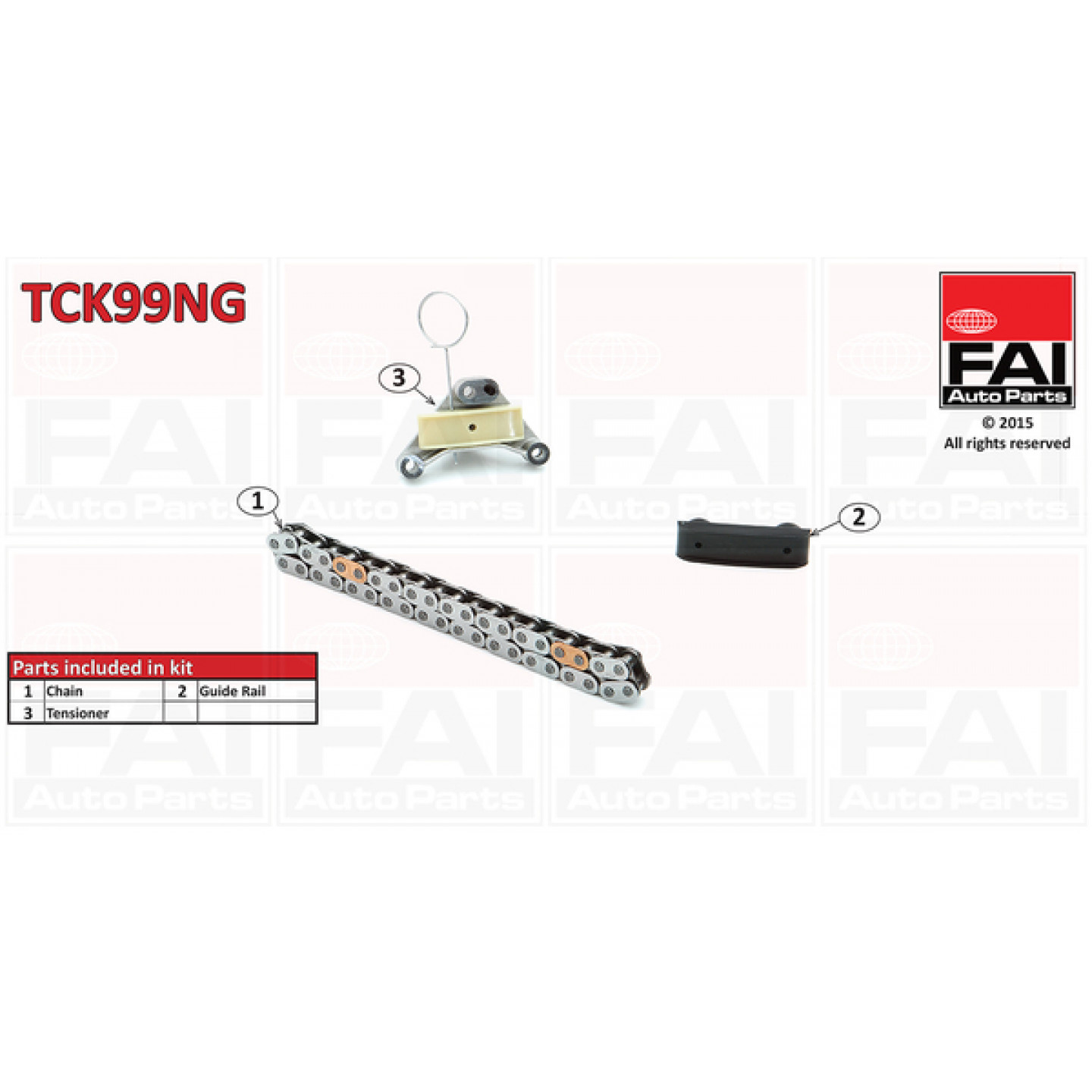 Steuerkettensatz FAI AutoParts TCK99NG