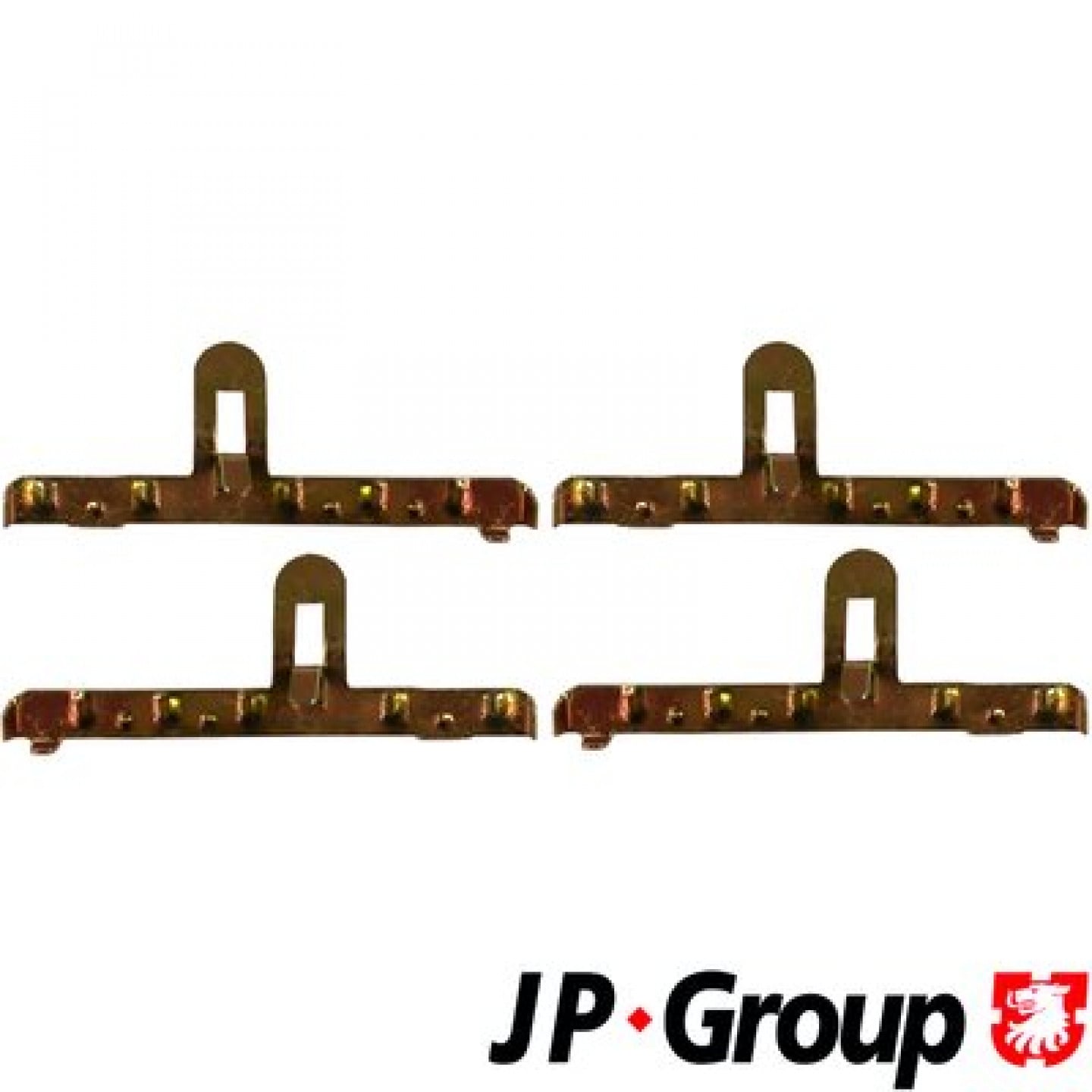 Kit accesorios, pastillas y zapatas de freno JP GROUP 1164000810