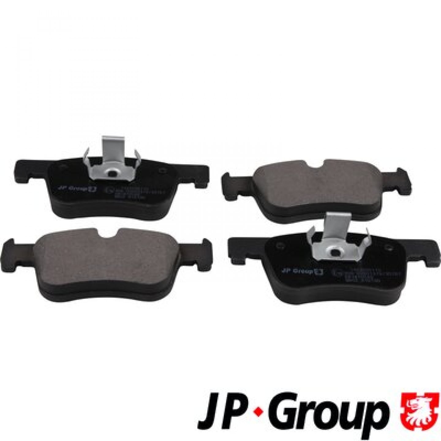 Sada brzdových destiček, kotoučová brzda JP GROUP 1463606110