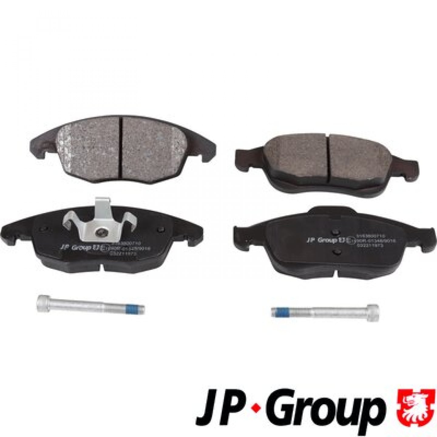 Sada brzdových destiček, kotoučová brzda JP GROUP 3163600710