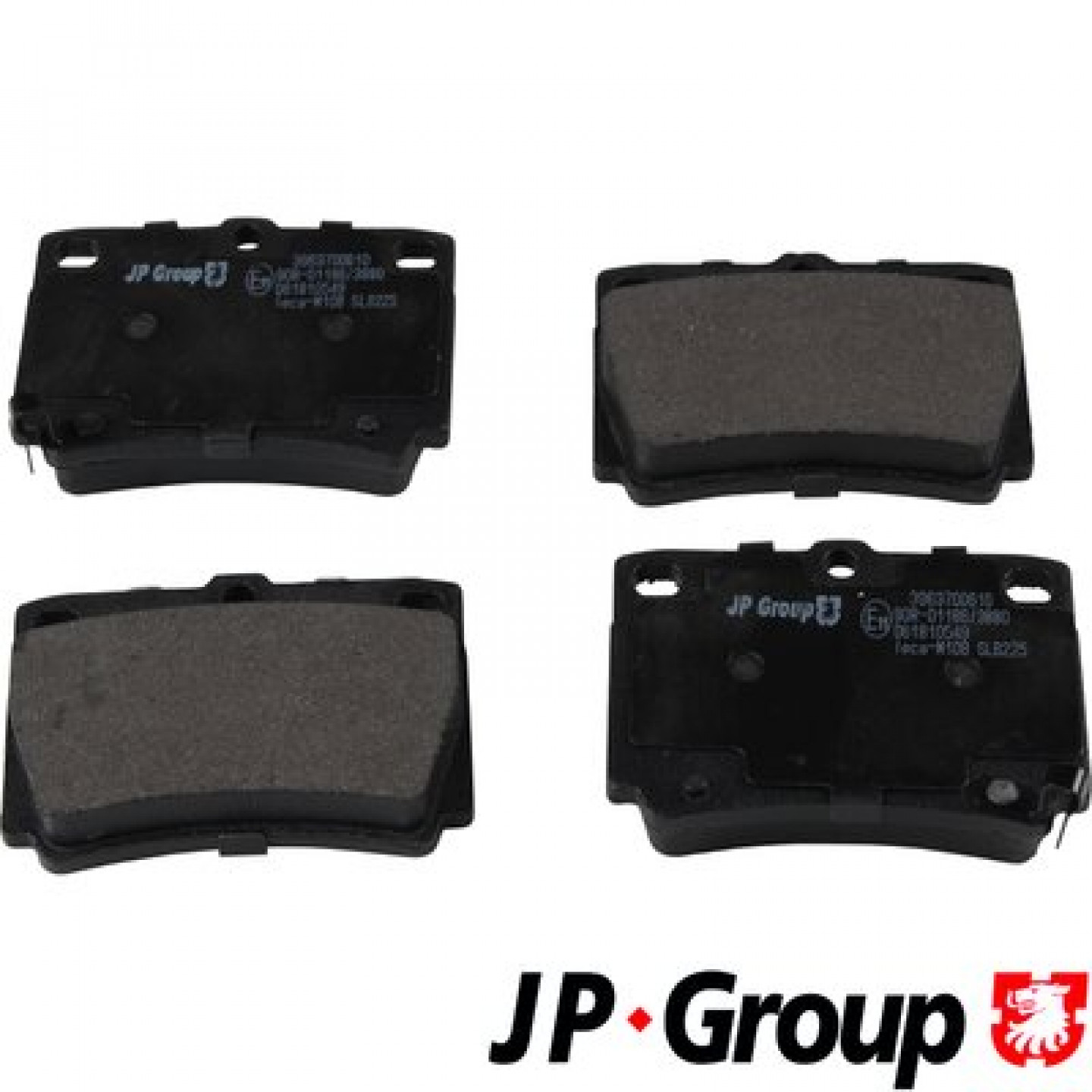 Bremsbelagsatz, Scheibenbremse JP GROUP 3963700610