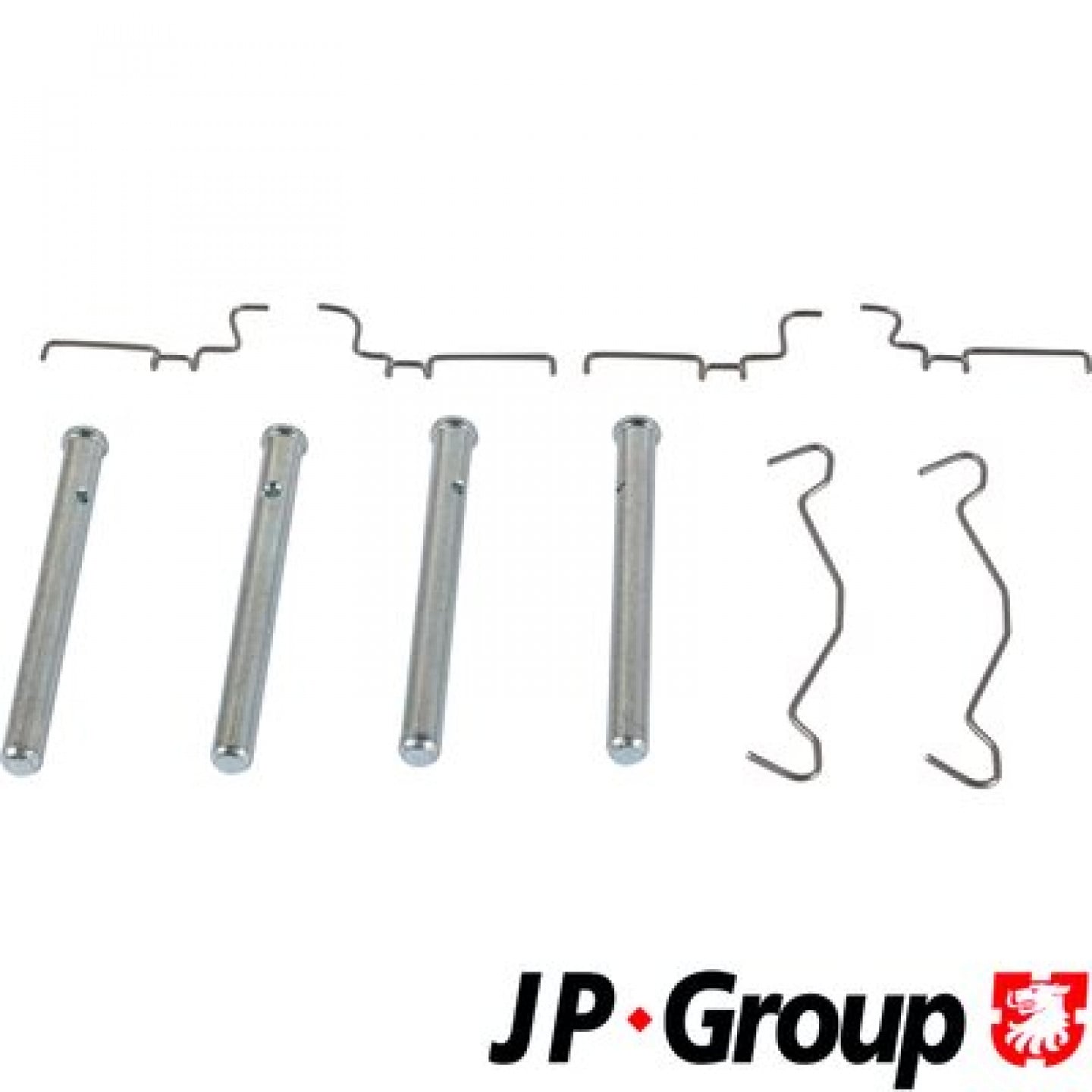 Sada příslušenství, obložení kotoučové brzdy JP GROUP 4863750110