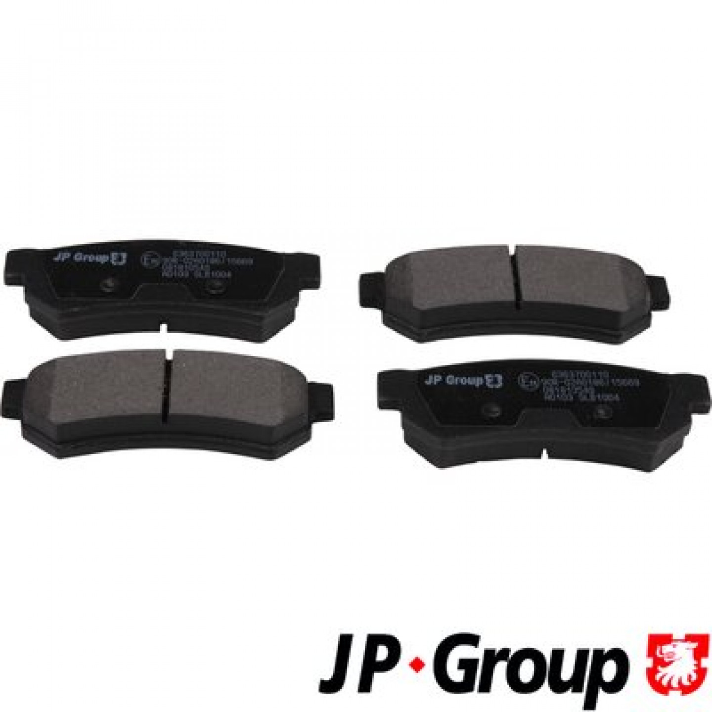 Bremsbelagsatz, Scheibenbremse JP GROUP 6363700110
