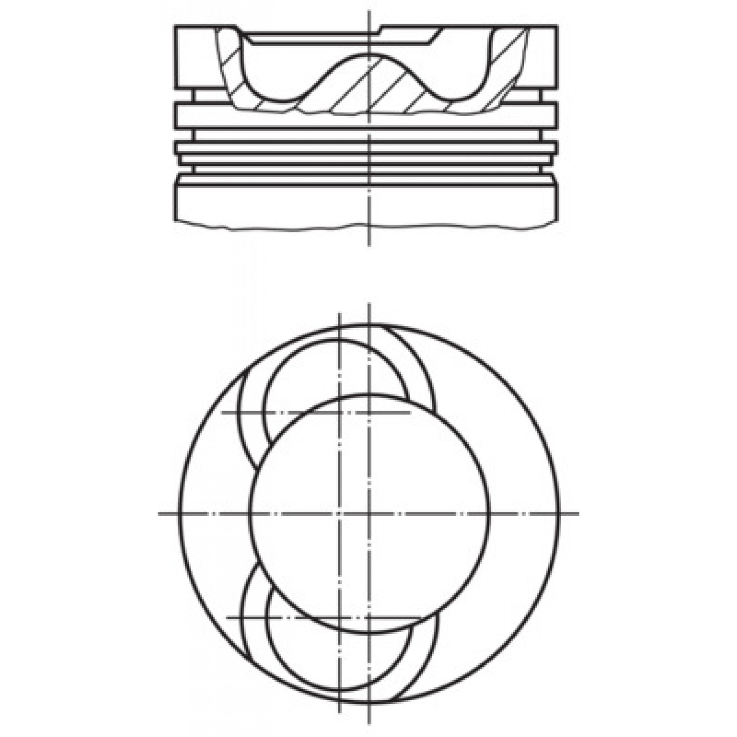 Piston MAHLE ORIGINAL 209 72 00