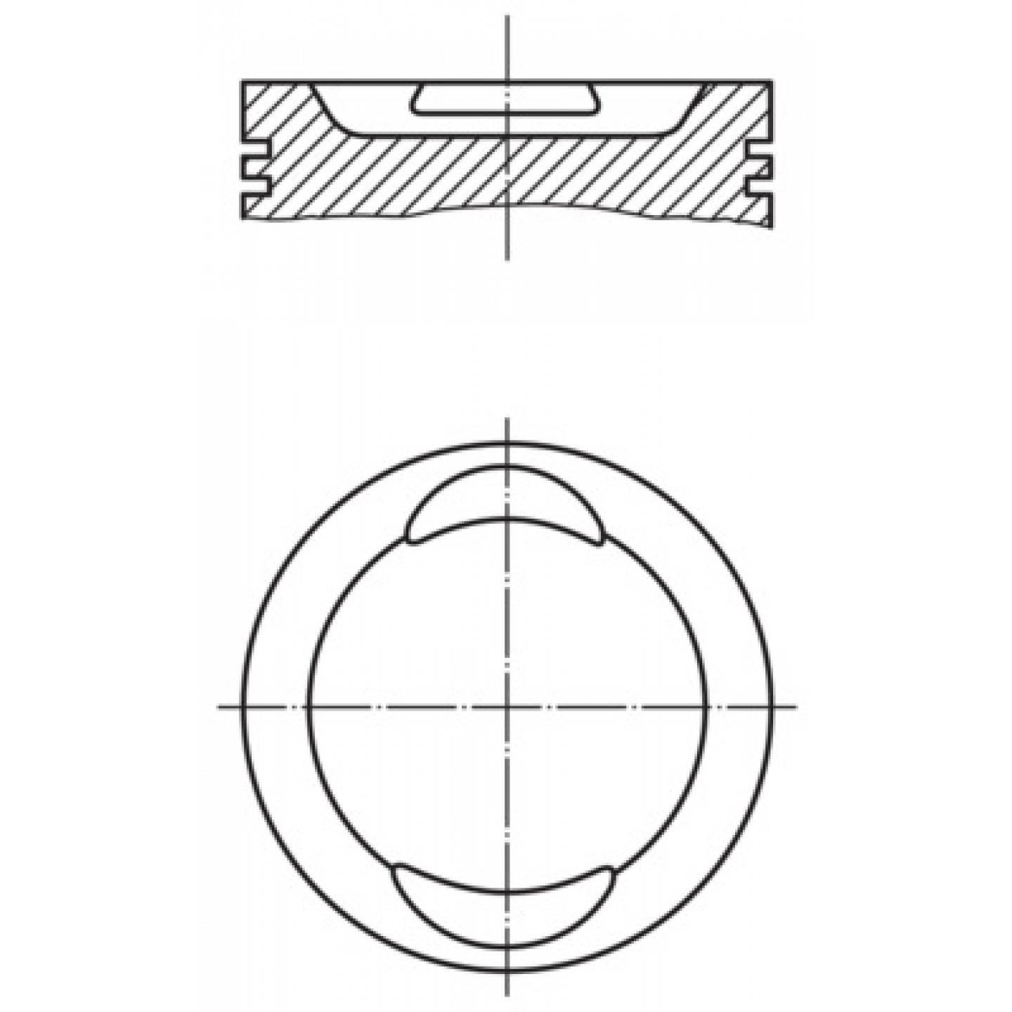 Êmbolo MAHLE ORIGINAL 009 41 00