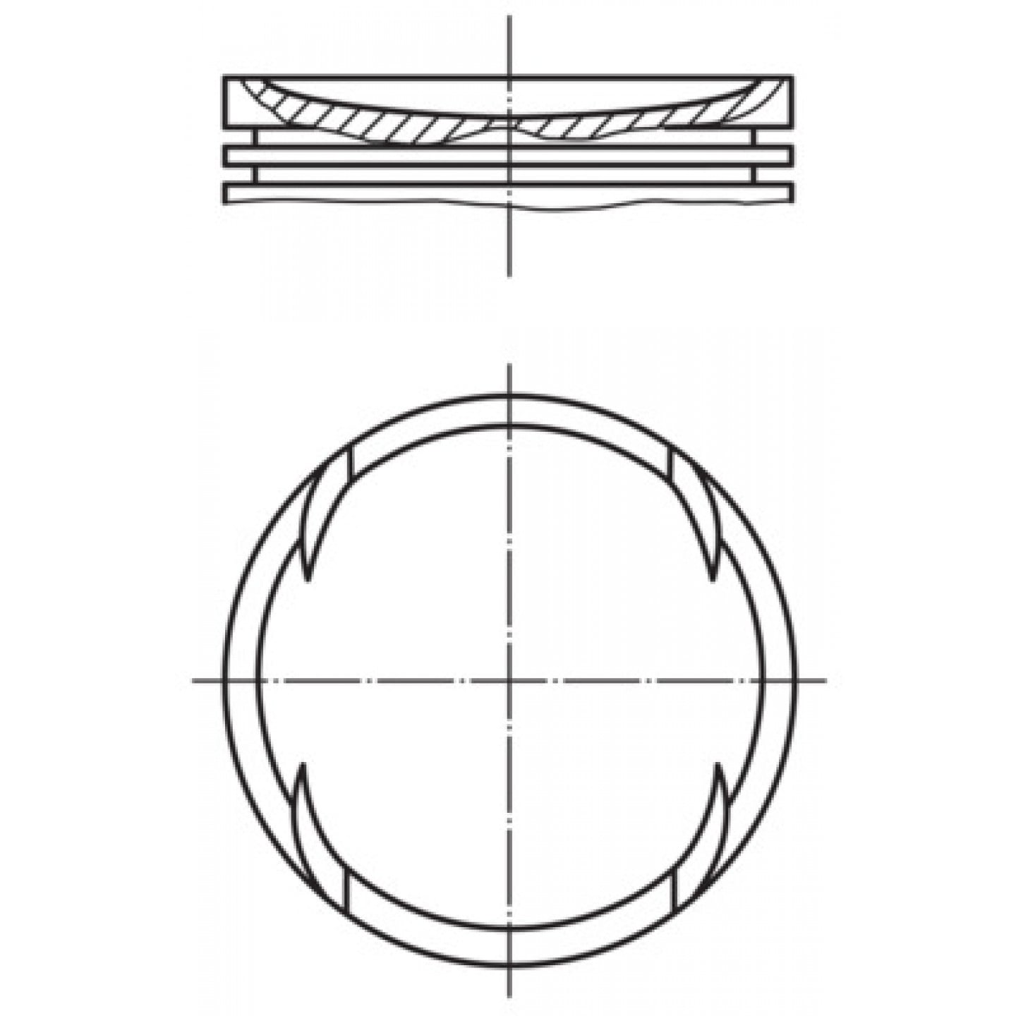 Piston MAHLE ORIGINAL 028 PI 00120 000