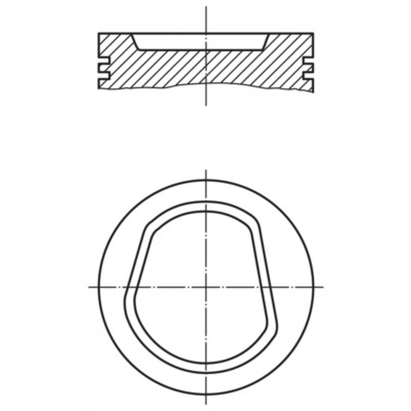 Pistone MAHLE ORIGINAL 030 42 02