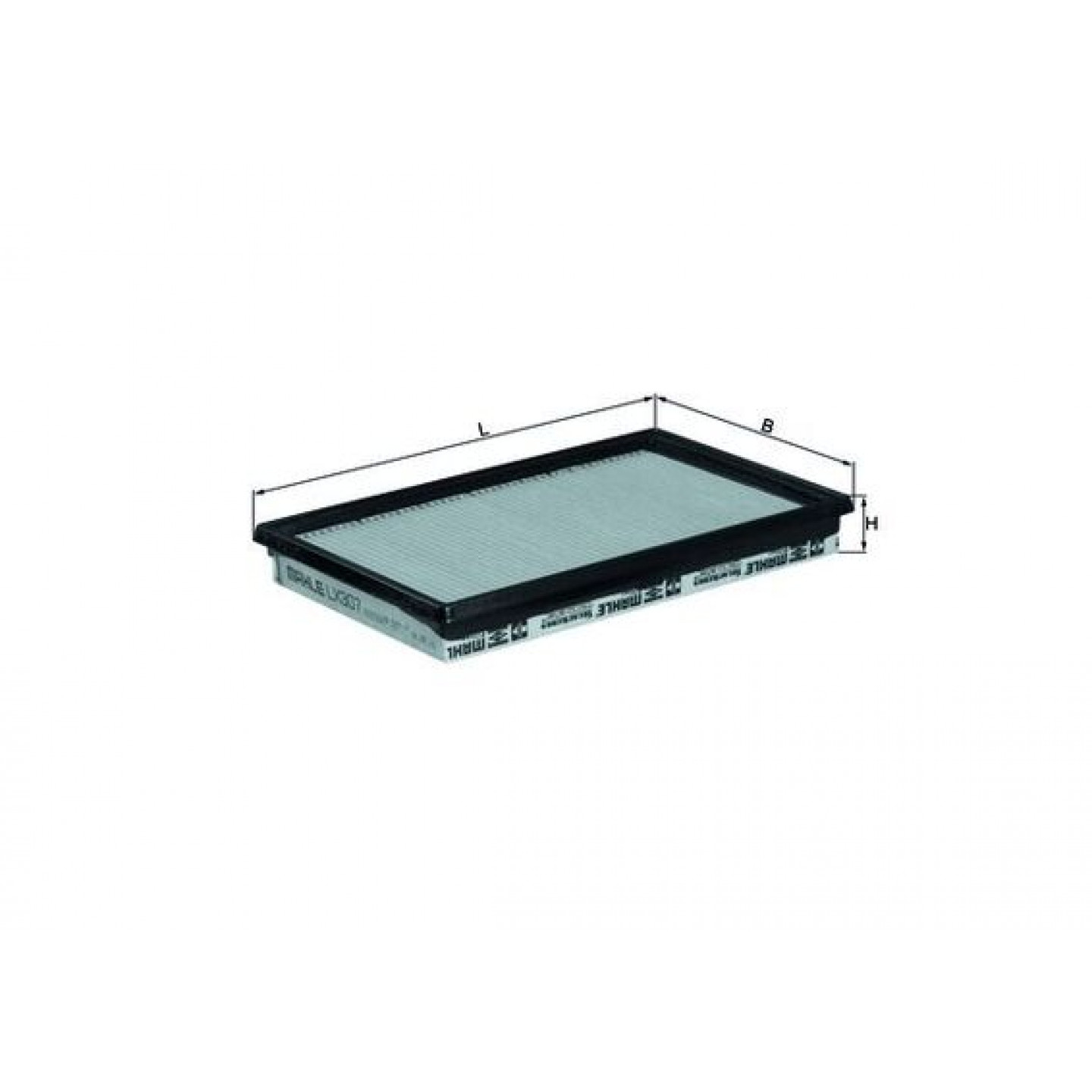 Luftfilter MAHLE ORIGINAL LX 307