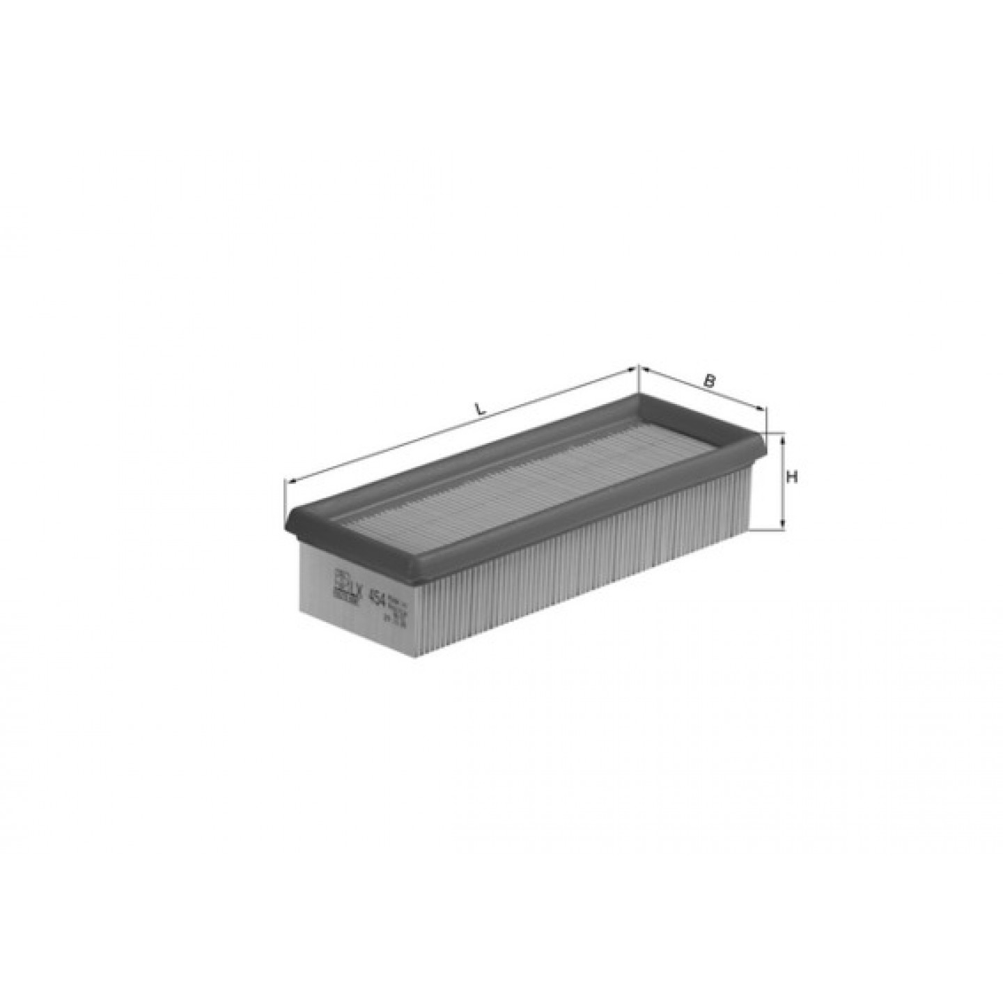 Luftfilter MAHLE ORIGINAL LX 454