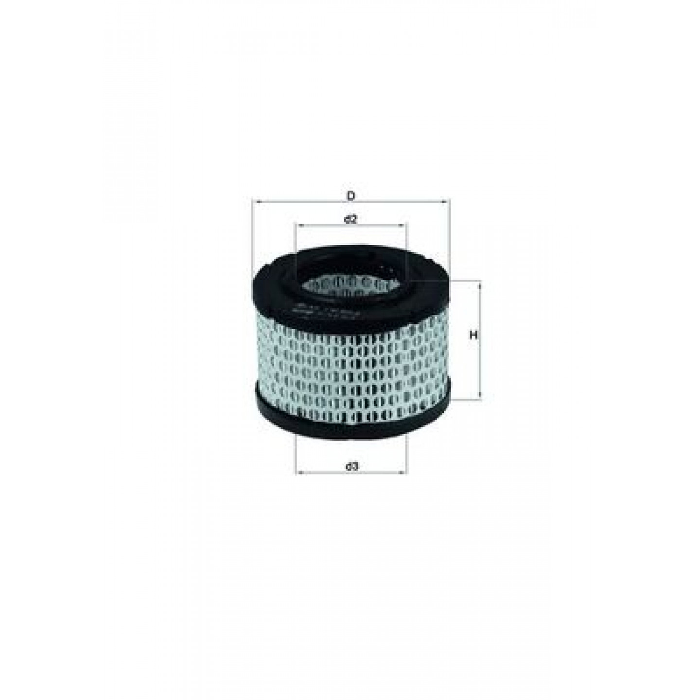 Luchtfilter MAHLE ORIGINAL LX 191