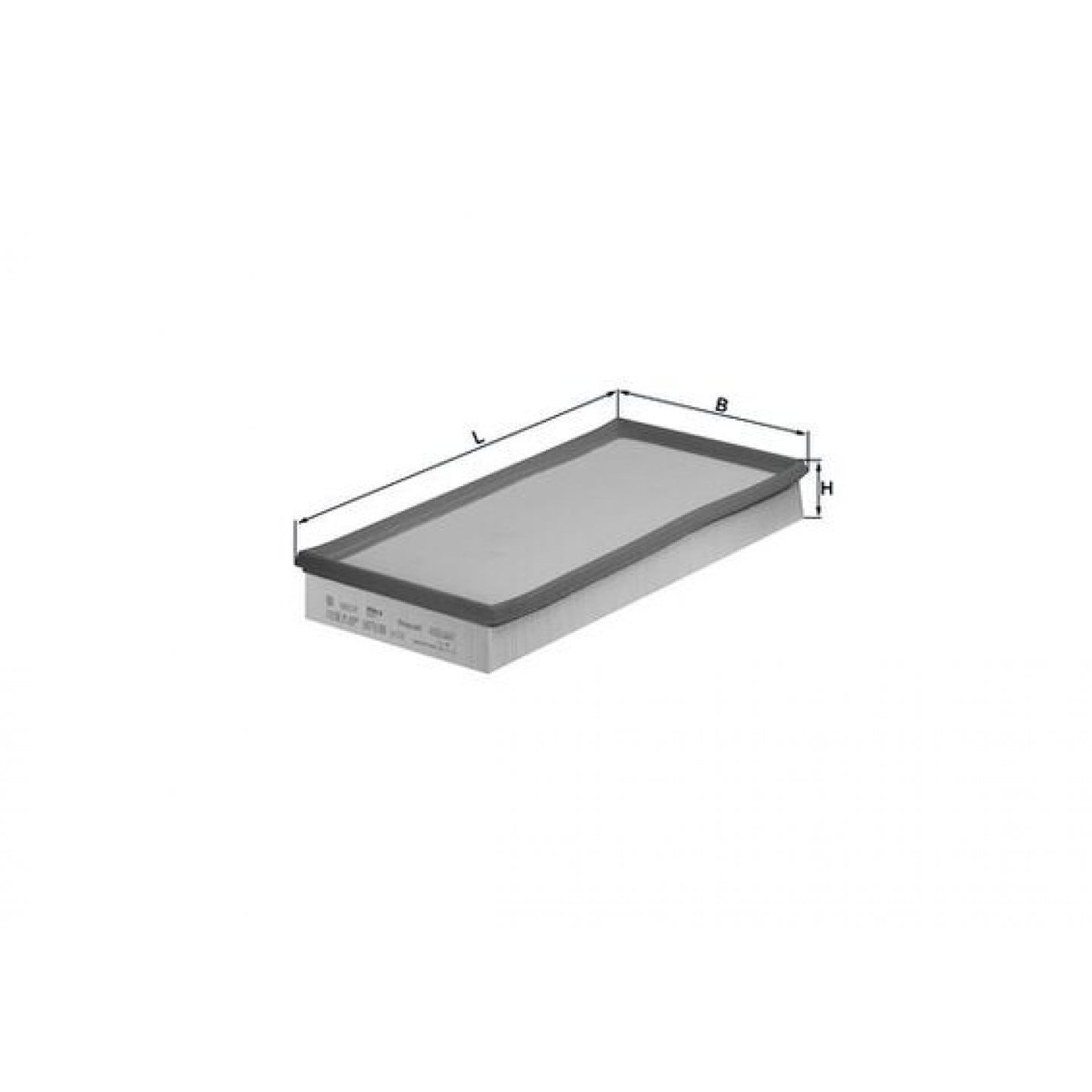 Luftfilter MAHLE ORIGINAL LX 726