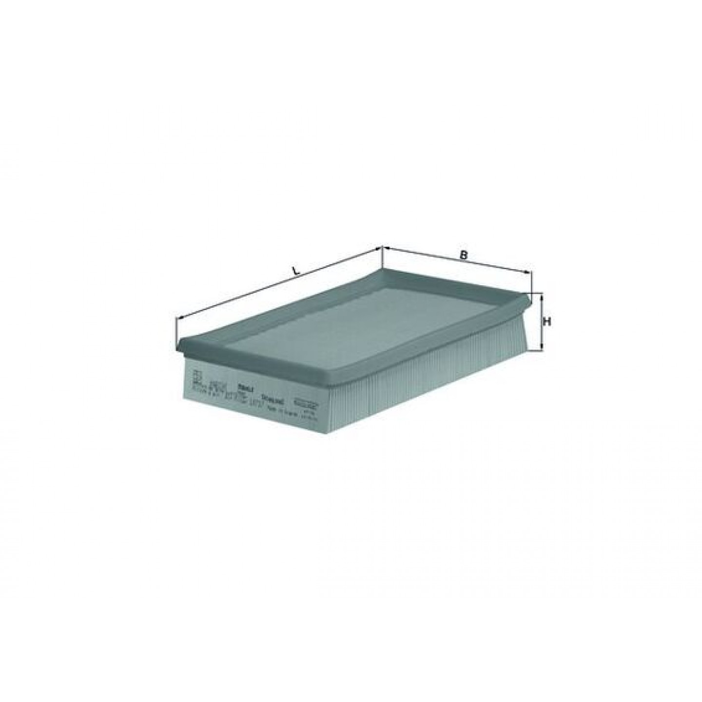 Luftfilter MAHLE ORIGINAL LX 737