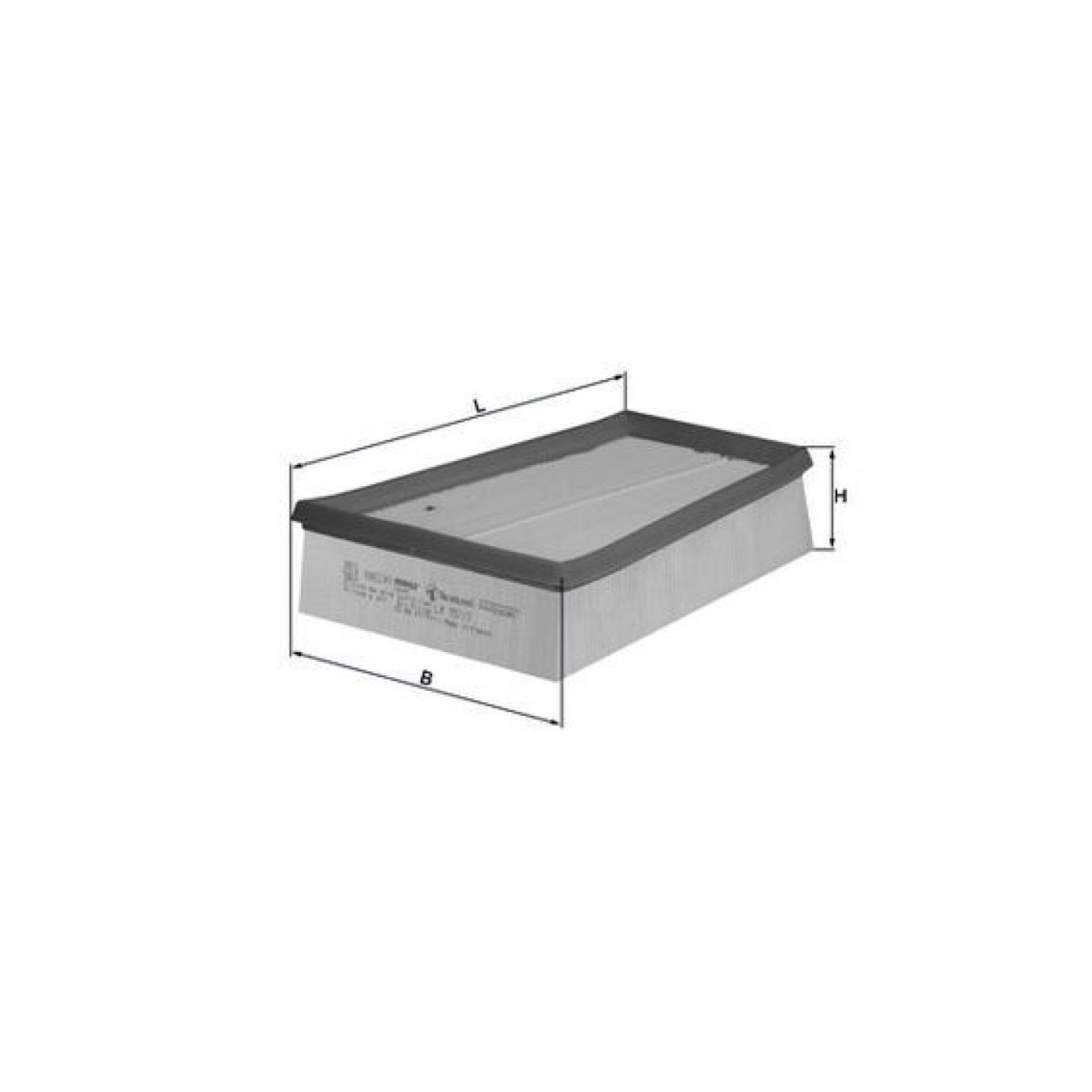 Luftfilter MAHLE ORIGINAL LX 957/3