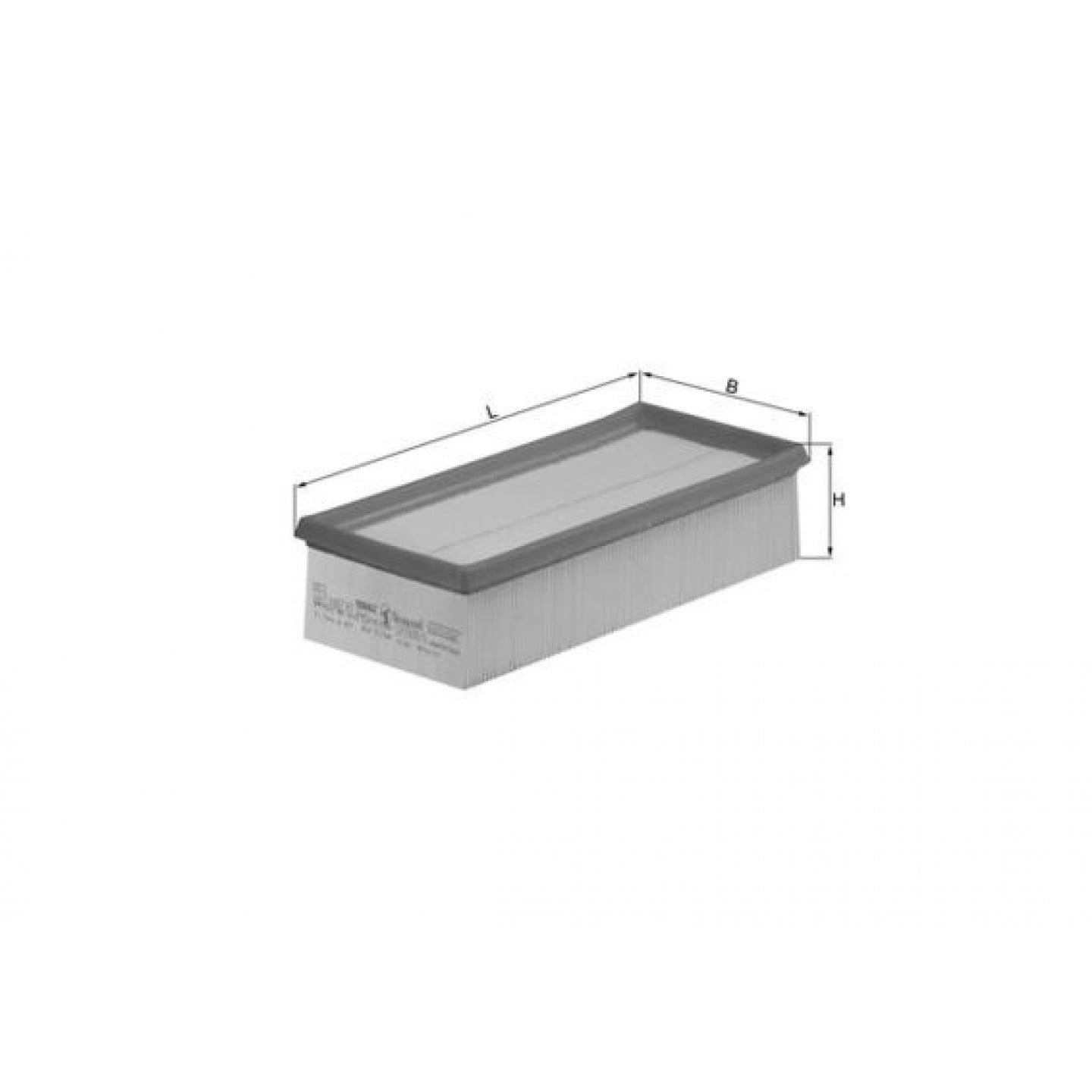 Luftfilter MAHLE ORIGINAL LX 1008/3
