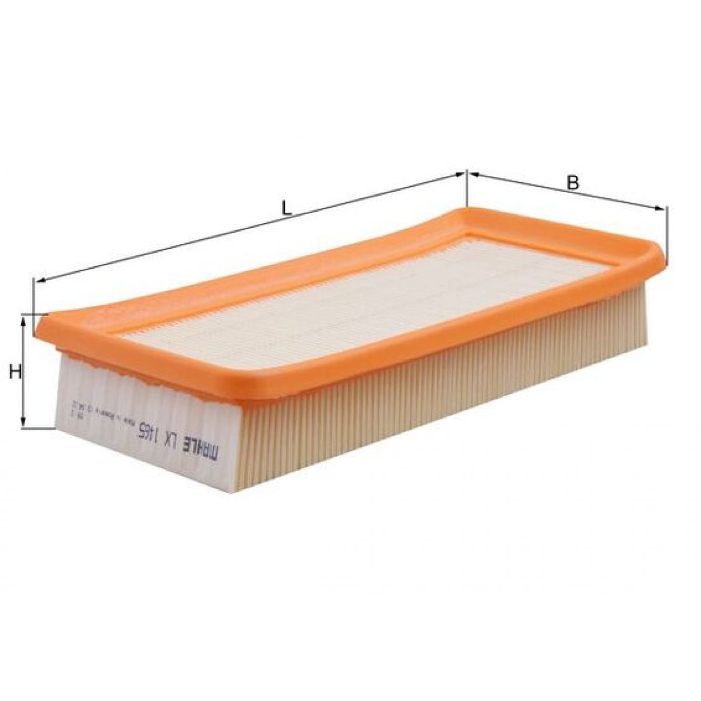 Luftfilter MAHLE ORIGINAL LX 1465