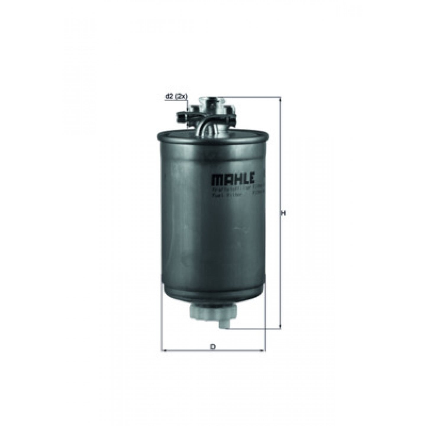 فلتر الوقود MAHLE ORIGINAL KL 180