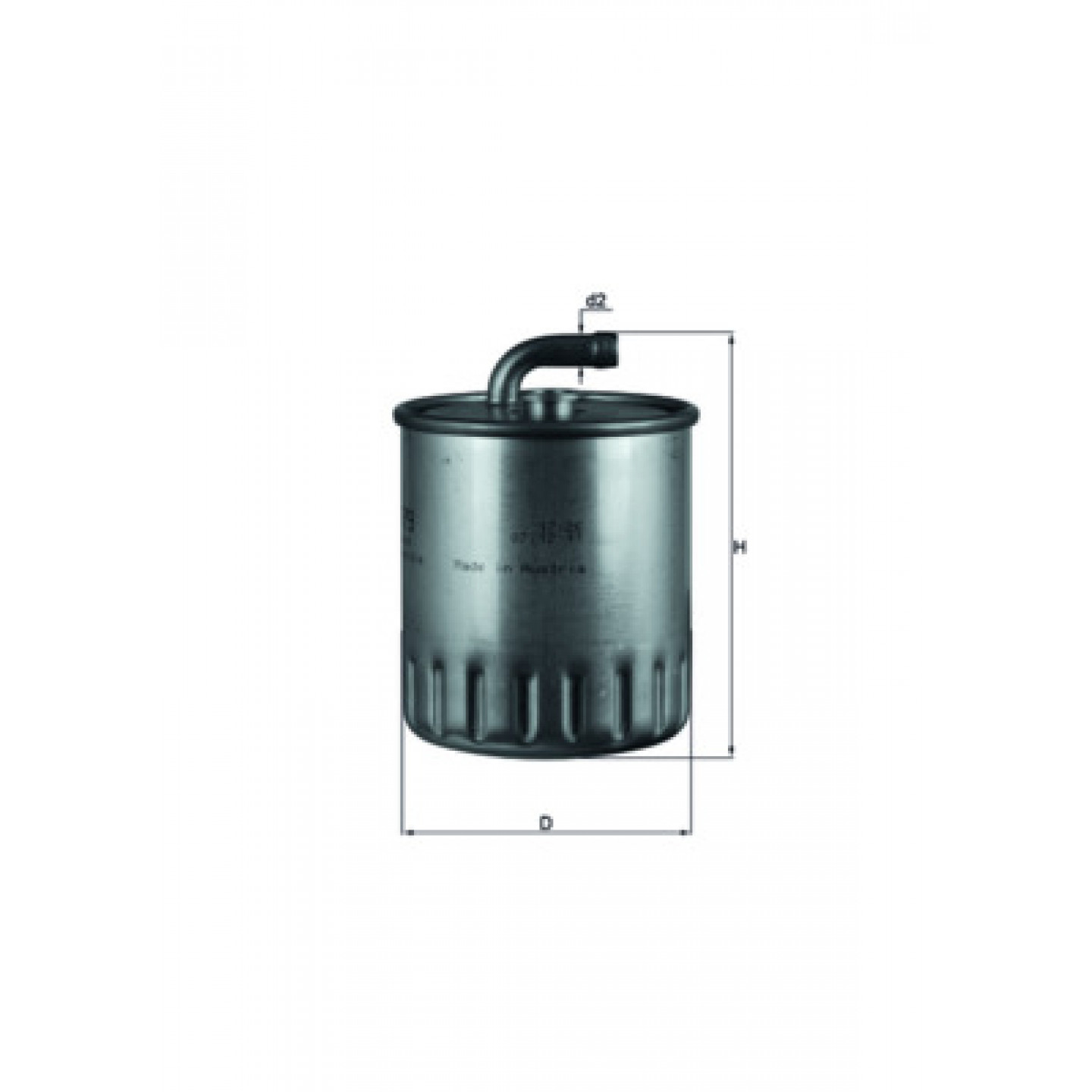 Brændstof-filter MAHLE ORIGINAL KL 179