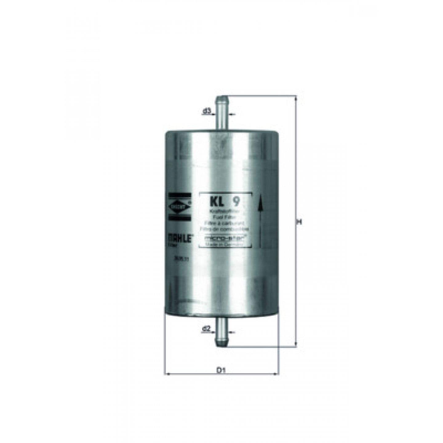 فلتر الوقود MAHLE ORIGINAL KL 9