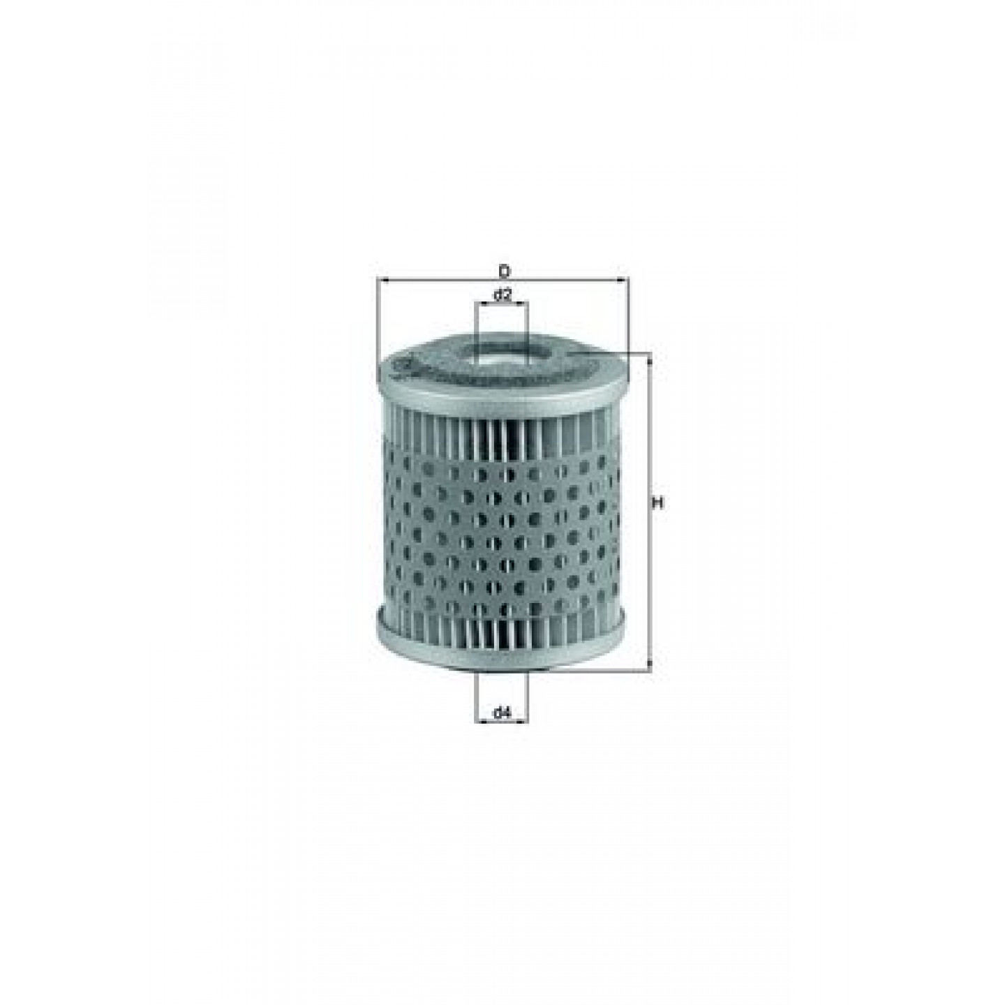 Kraftstofffilter MAHLE ORIGINAL KX 38