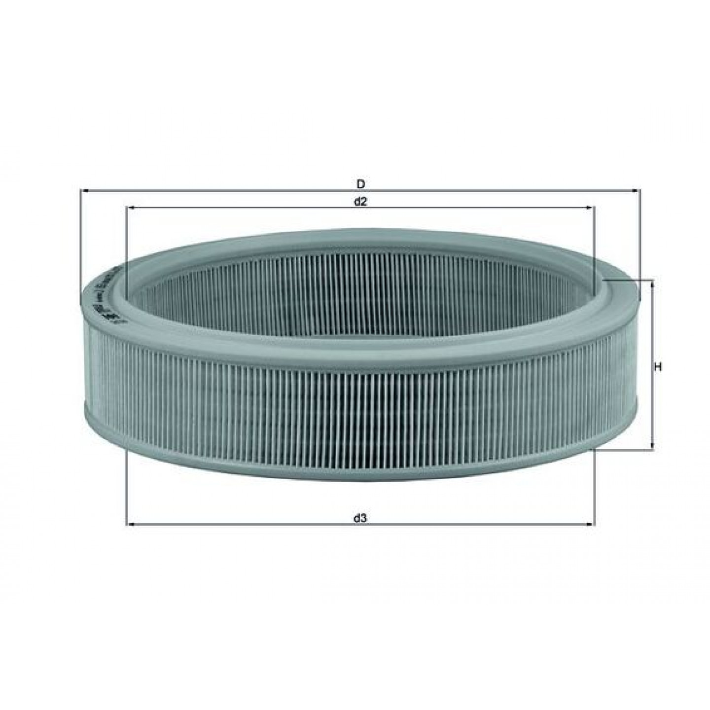 Luftfilter MAHLE ORIGINAL LX 853