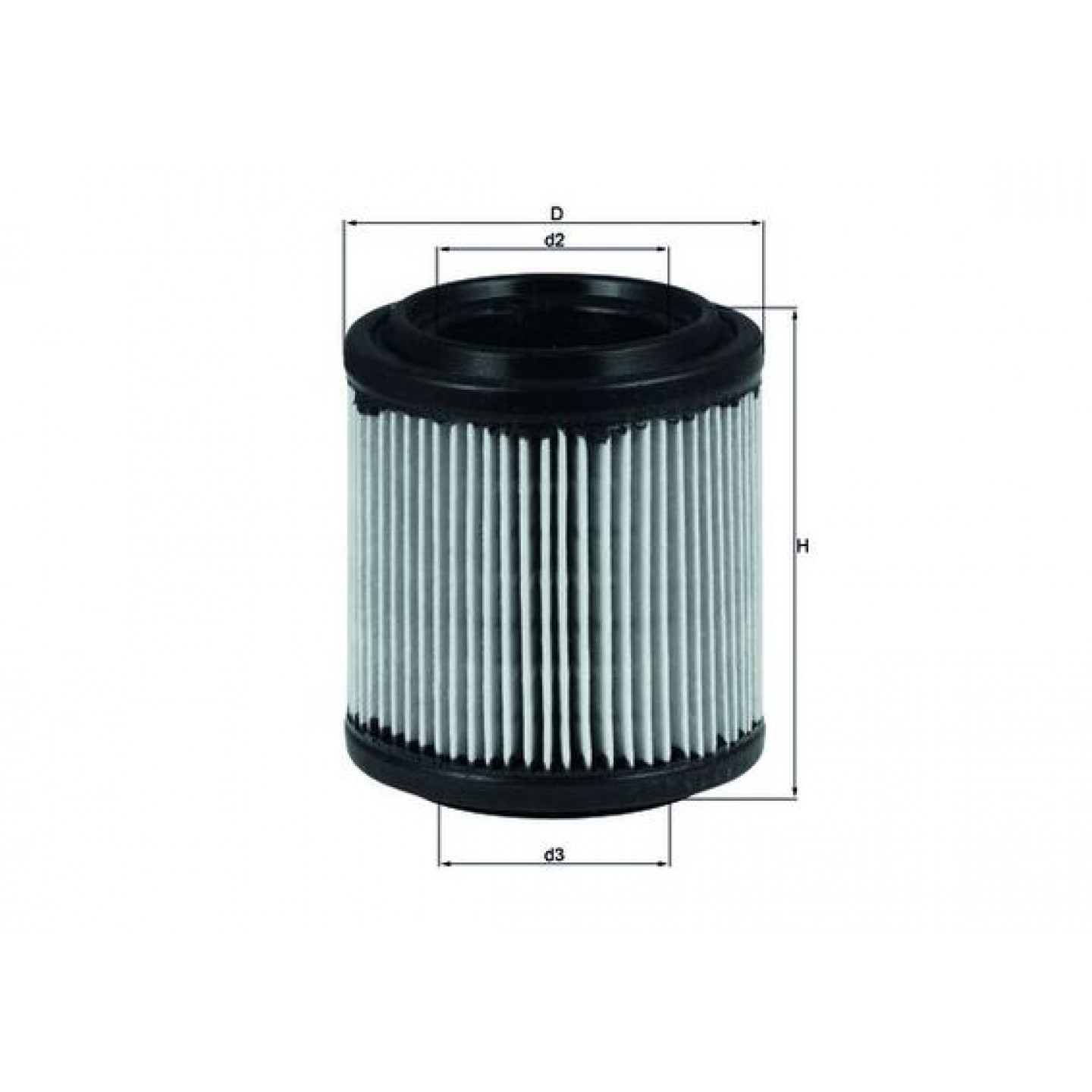Luchtfilter MAHLE ORIGINAL LX 279