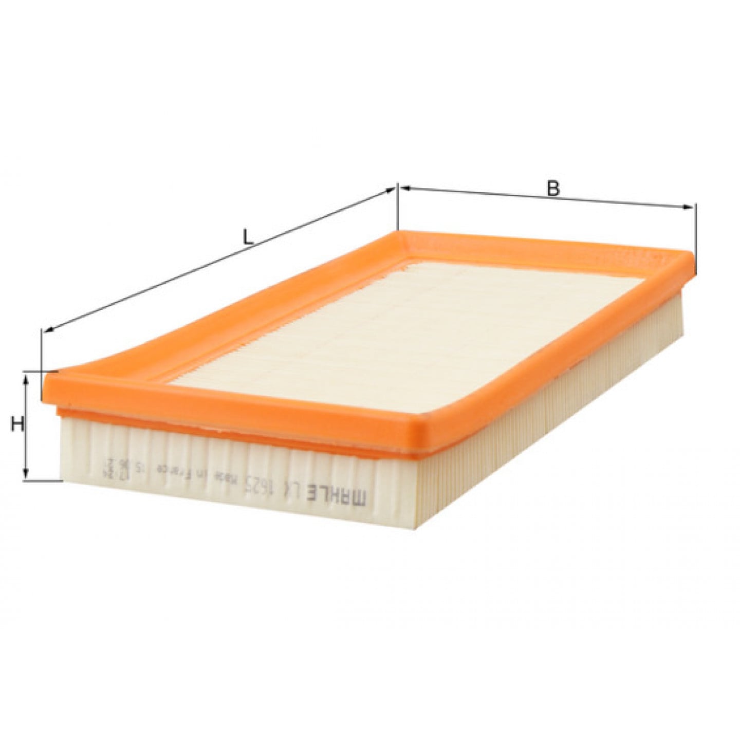 Luftfilter MAHLE ORIGINAL LX 1625