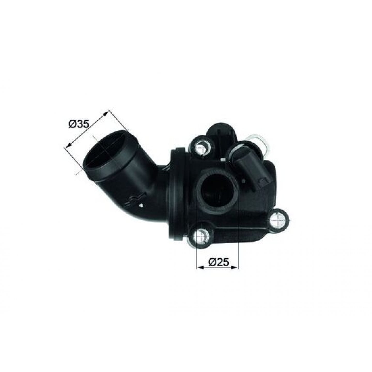 Thermostat, Kühlmittel MAHLE ORIGINAL TH 3 87