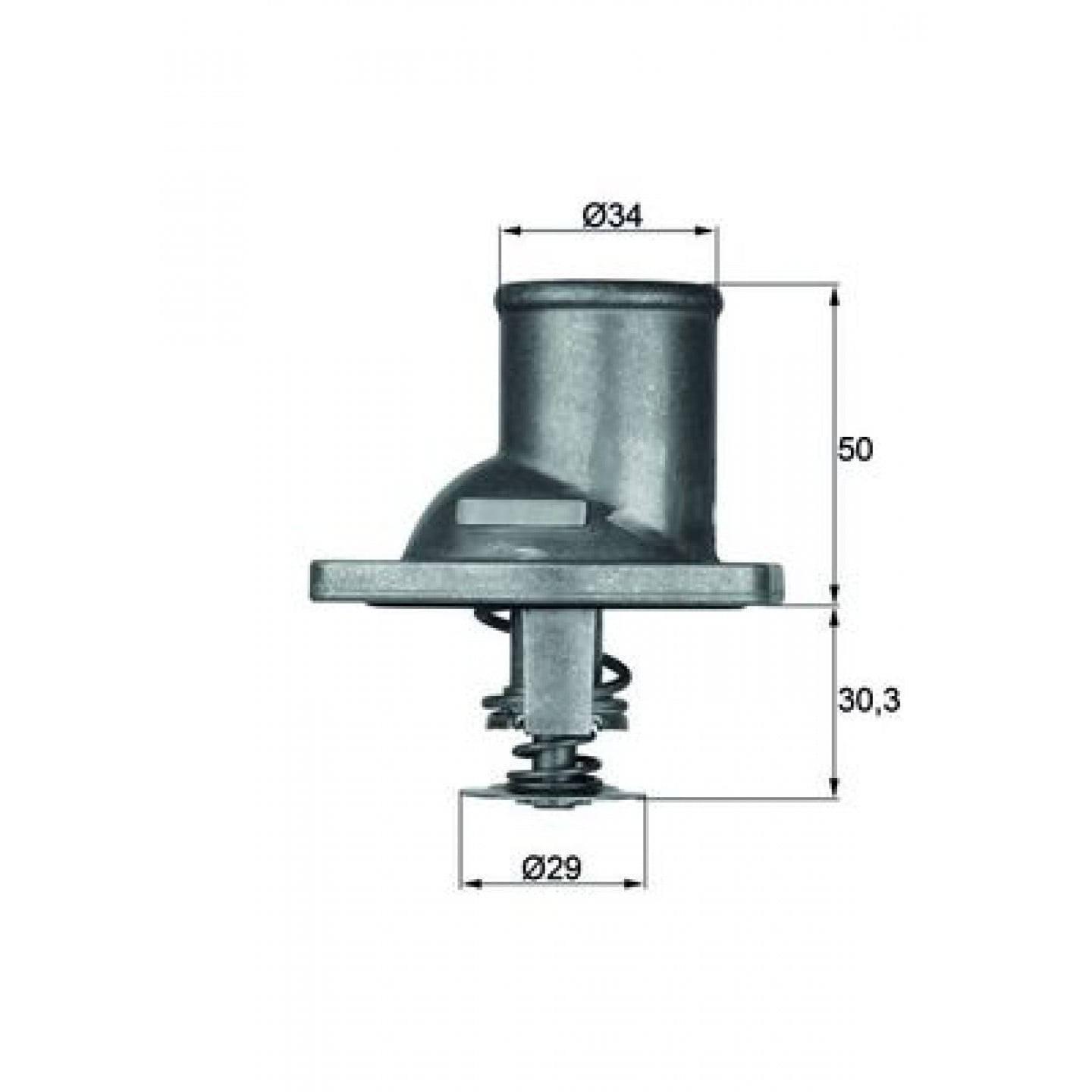 Thermostat, Kühlmittel MAHLE ORIGINAL TI 1 92