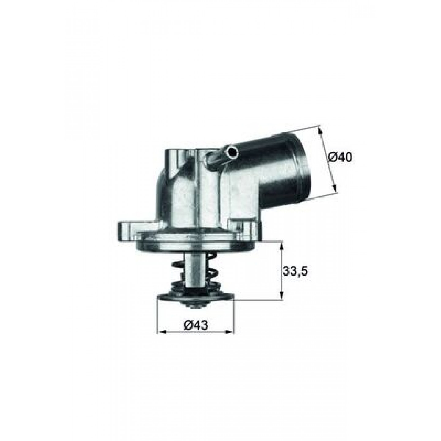 Thermostat, Kühlmittel MAHLE ORIGINAL TI 21 87