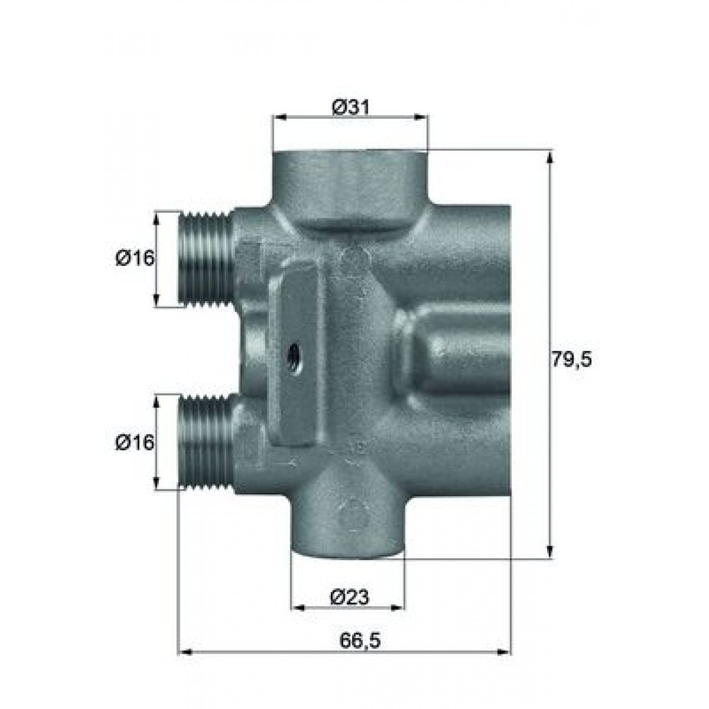 Thermostat, Ölkühlung MAHLE ORIGINAL TO 9 75